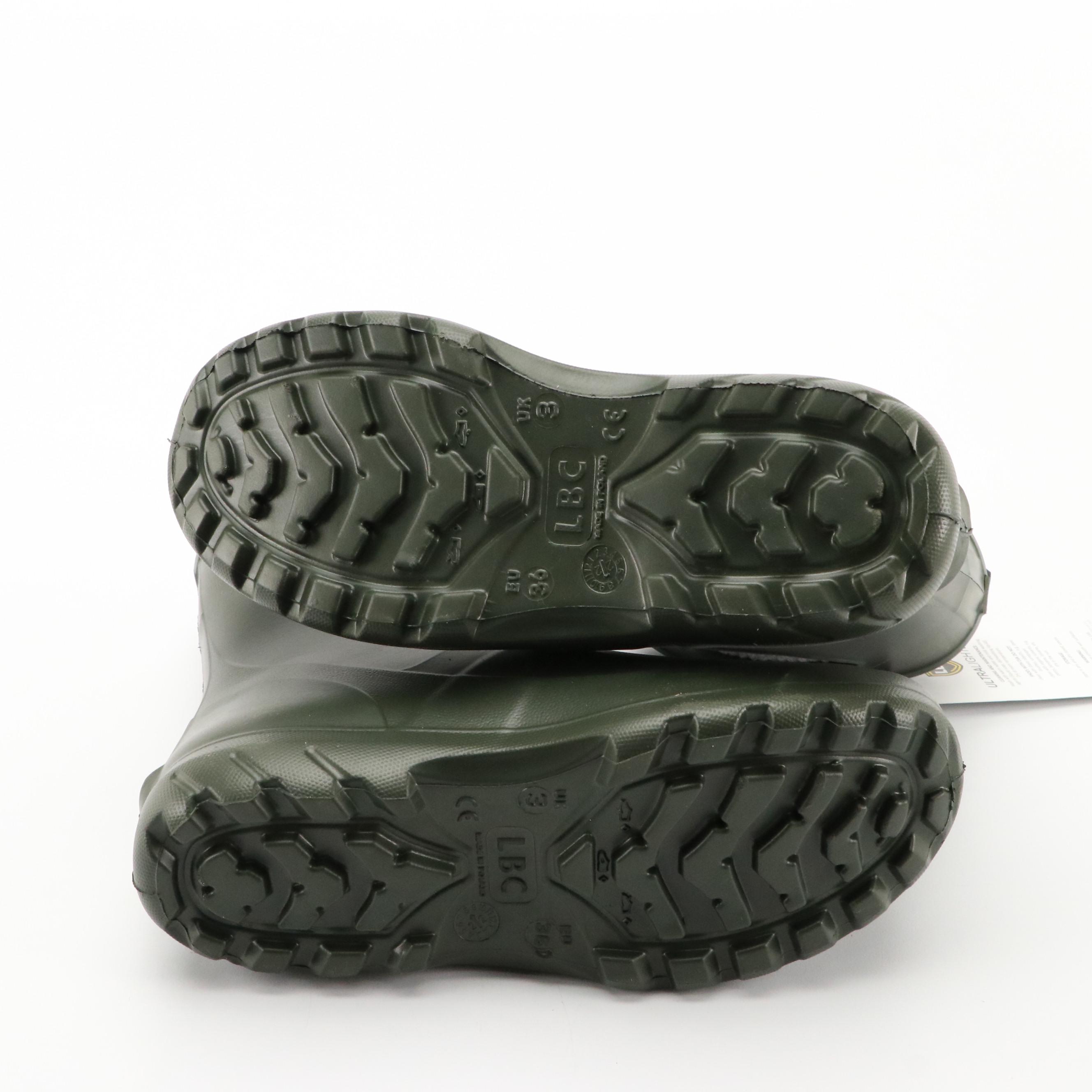 Leon Boots Co. Garden Ankle Ultralight Boots in Green with Boxes, NWT