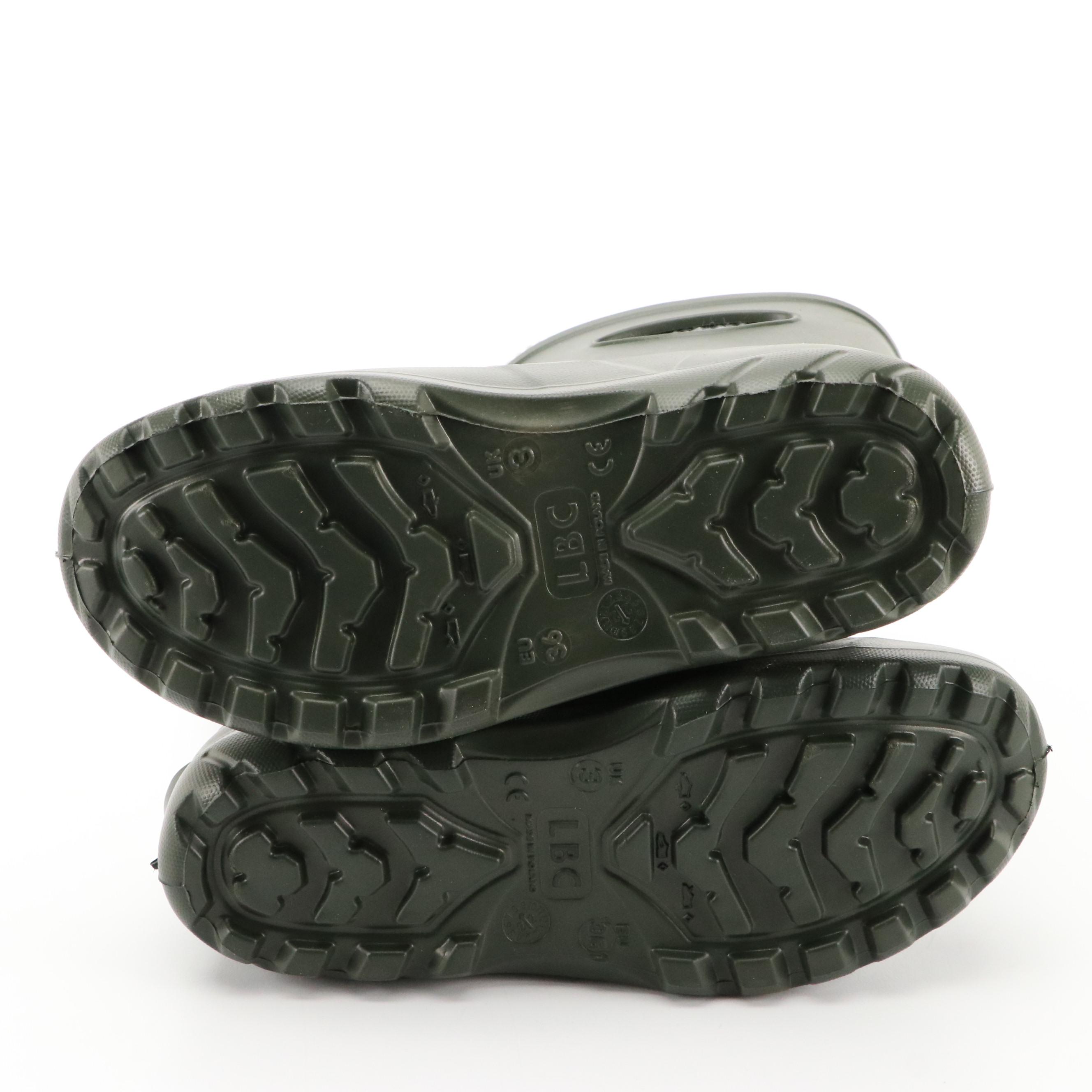 Leon Boots Co. Garden Ankle Ultralight Boots in Green with Boxes, NWT