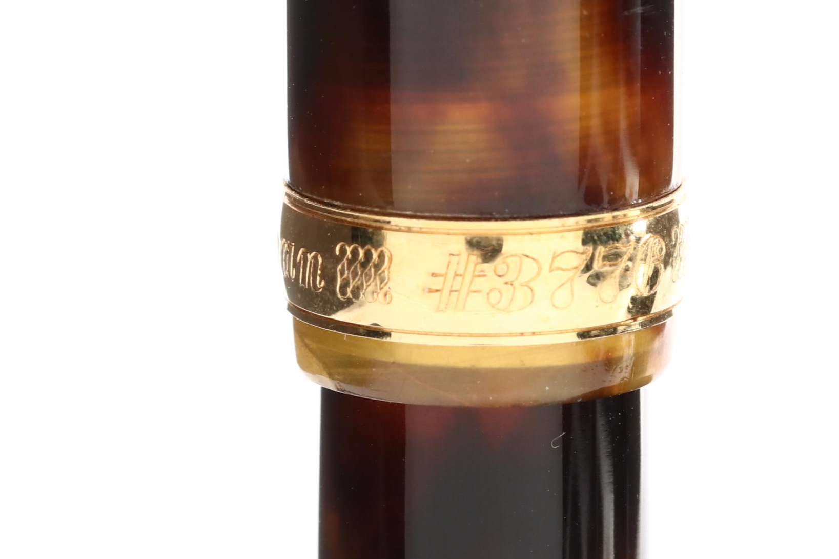 Platinum of Japan Tortoiseshell Lacquer Fountain Pen With 18K Nib