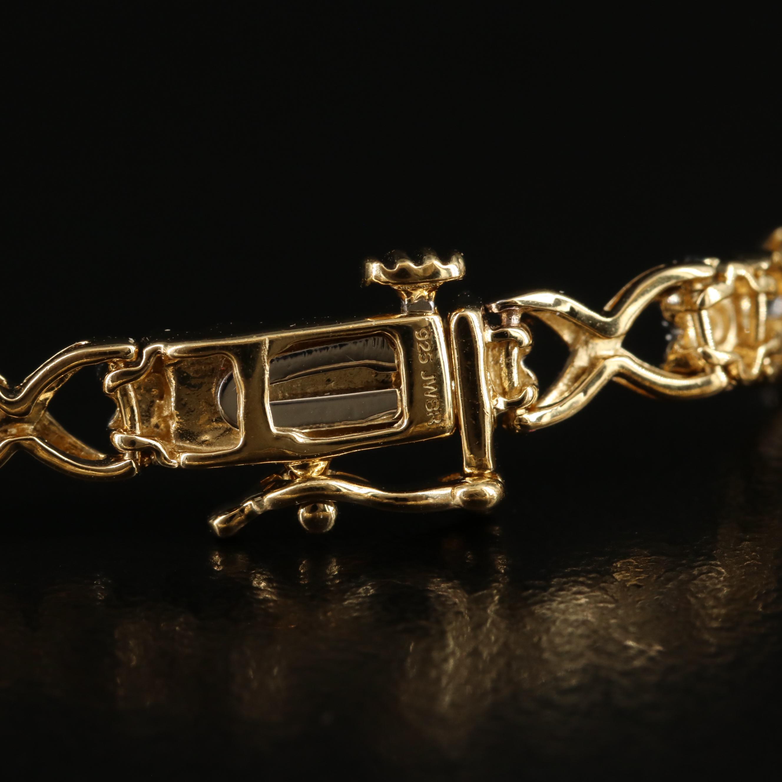 Sterling Diamond Bracelet