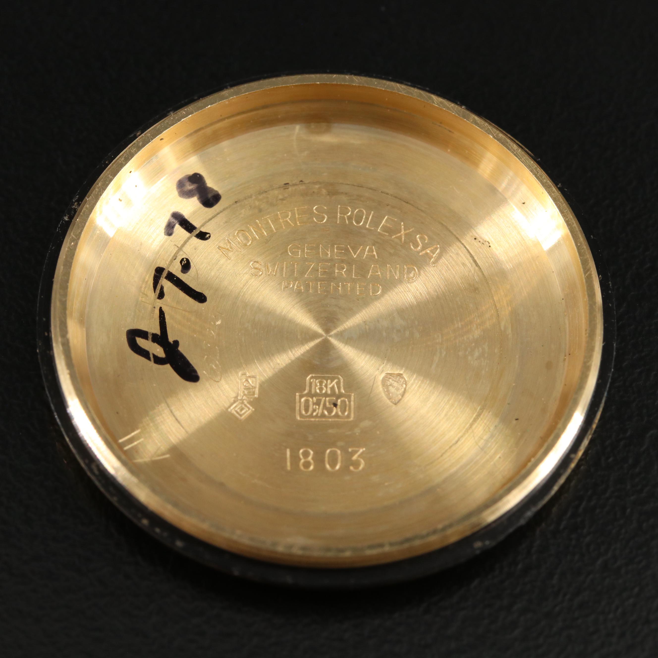 1970 Rolex Day Date Sigma Dial Non-Swiss Made President Band Watch