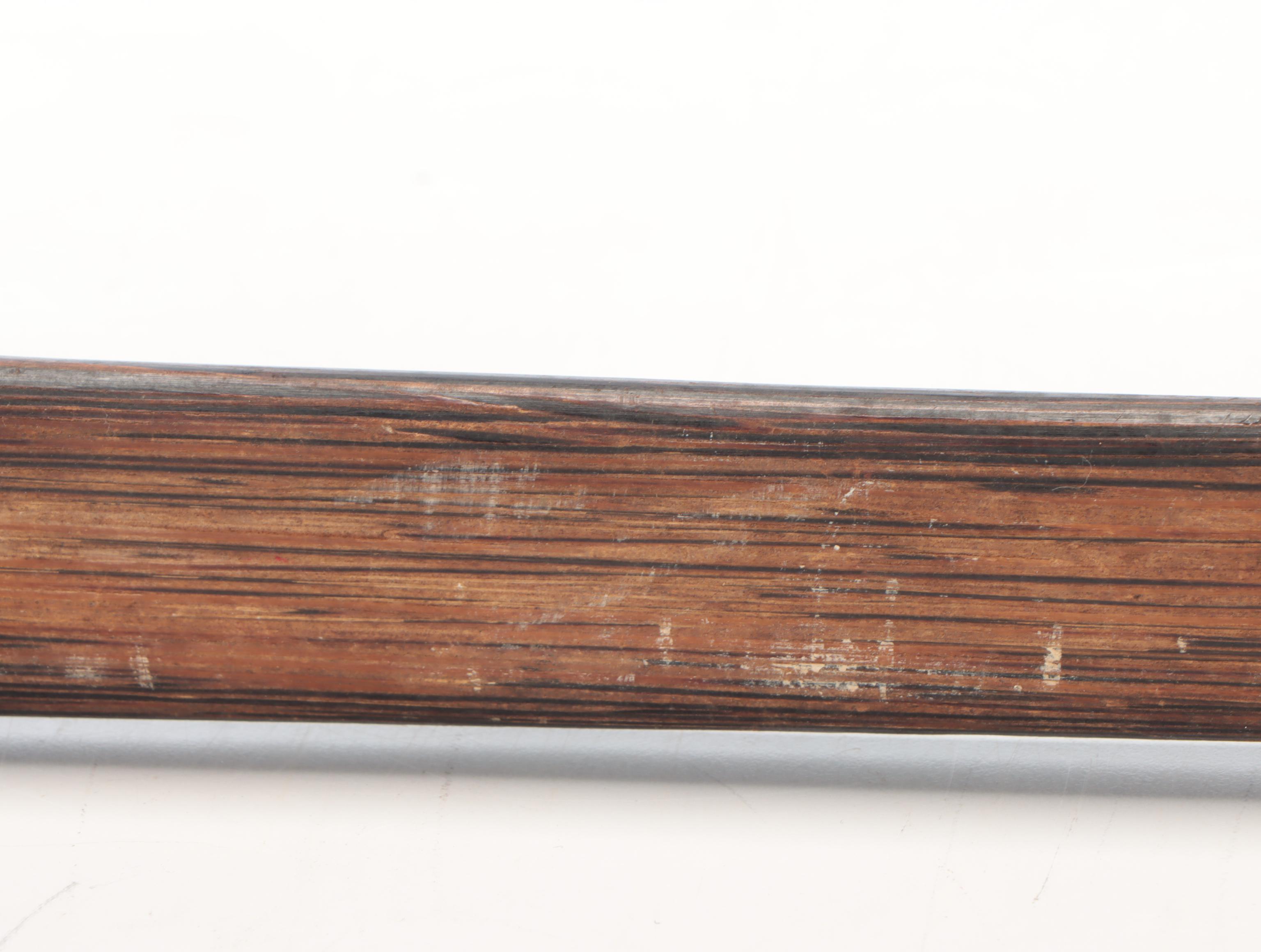 Wood Bowstaff with Wood Quiver and More Archery Equipment