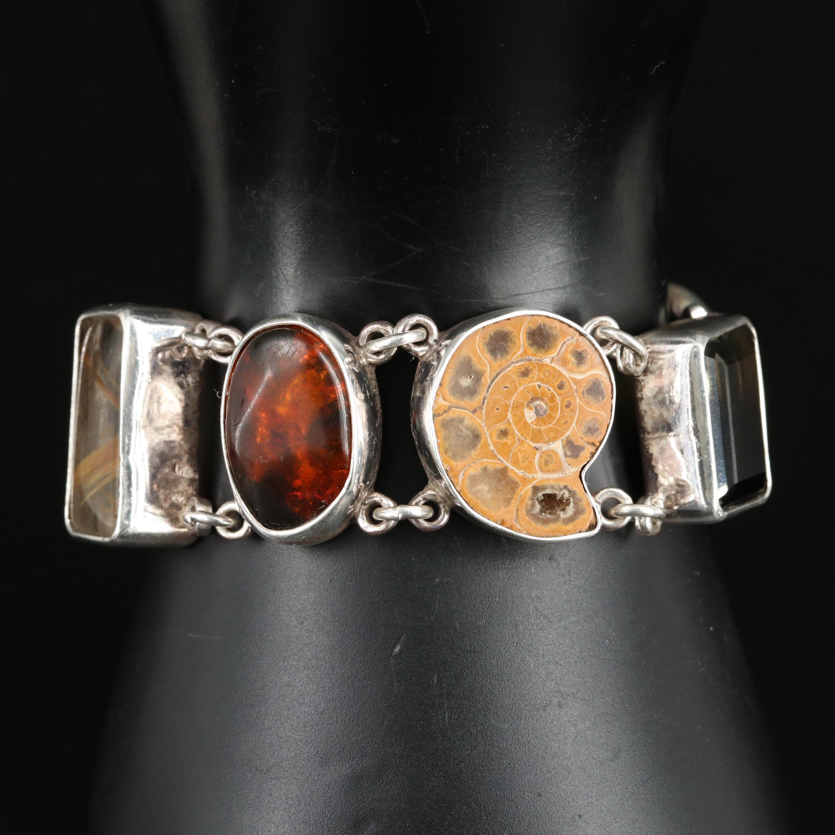 Starborn Sterling Gemstone Bracelet