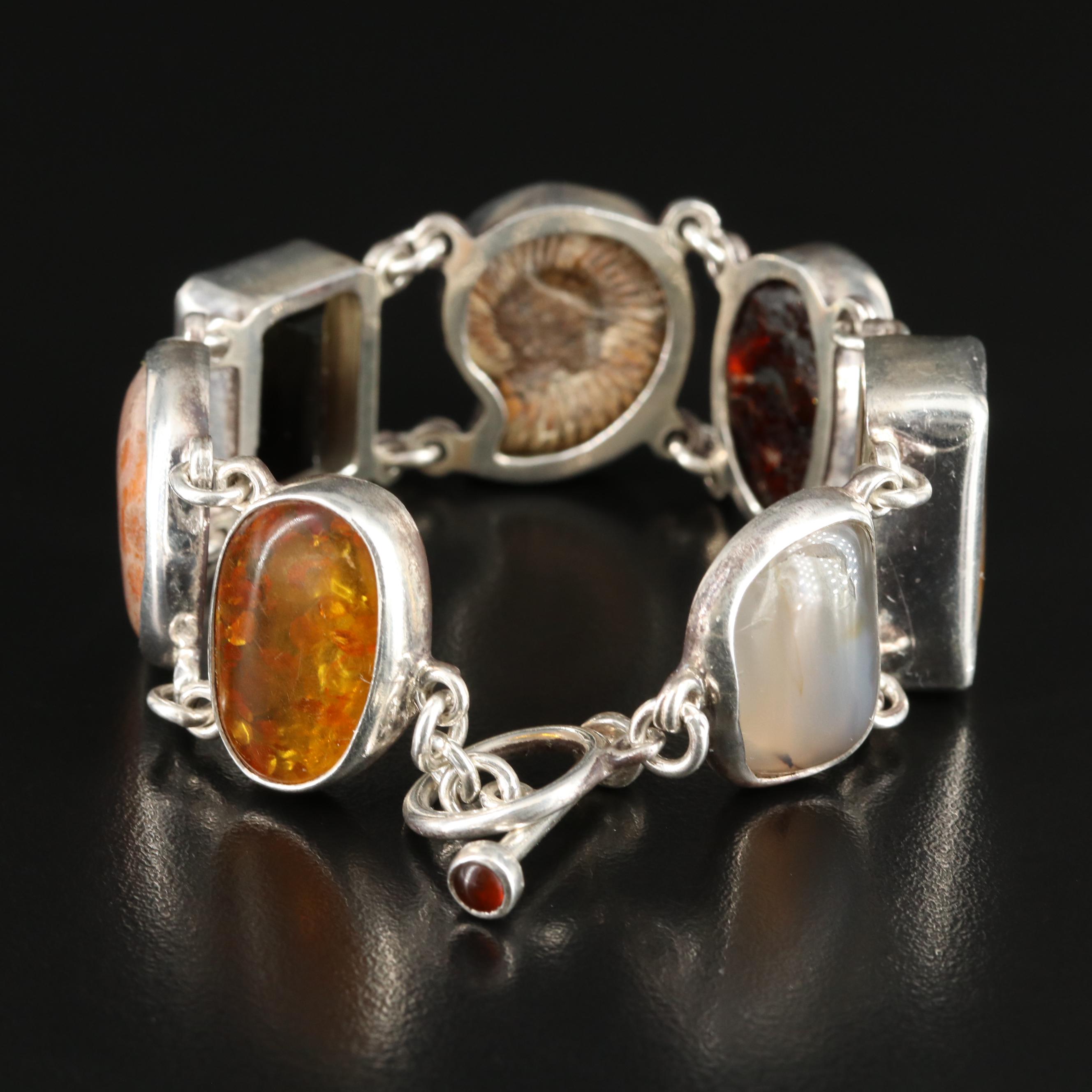 Starborn Sterling Gemstone Bracelet