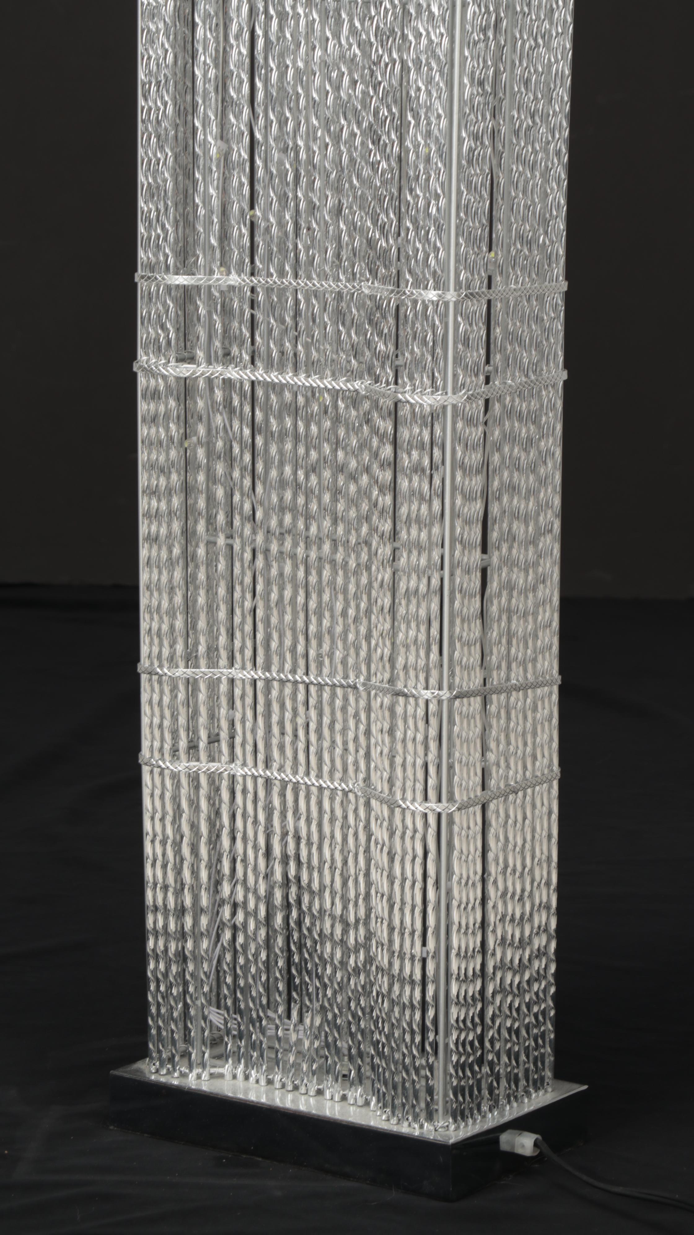 Illuminated Metal "Big Ben" Floor Clock