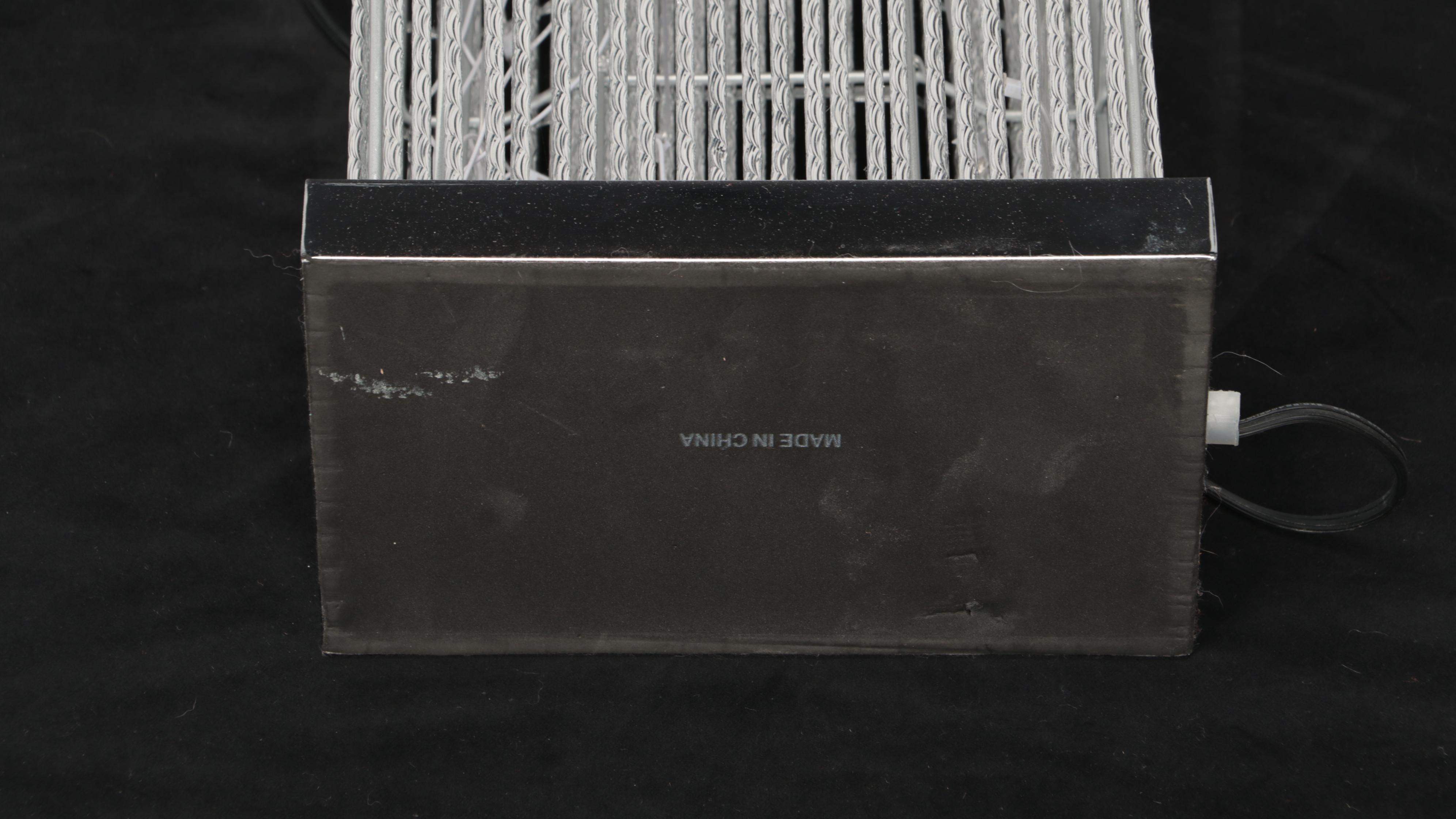 Illuminated Metal "Big Ben" Floor Clock