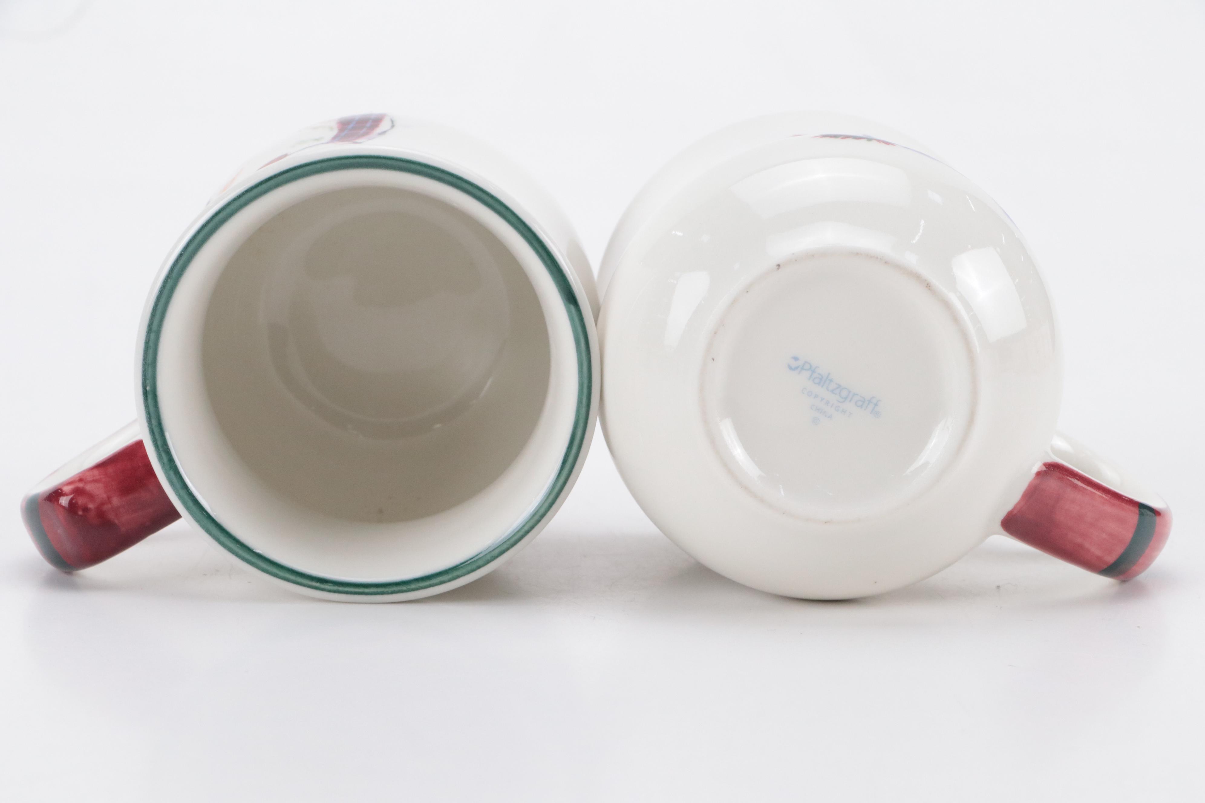 Pfaltzgraff  "Snow Bear" Dinnerware and Relish Tray with Other Tableware