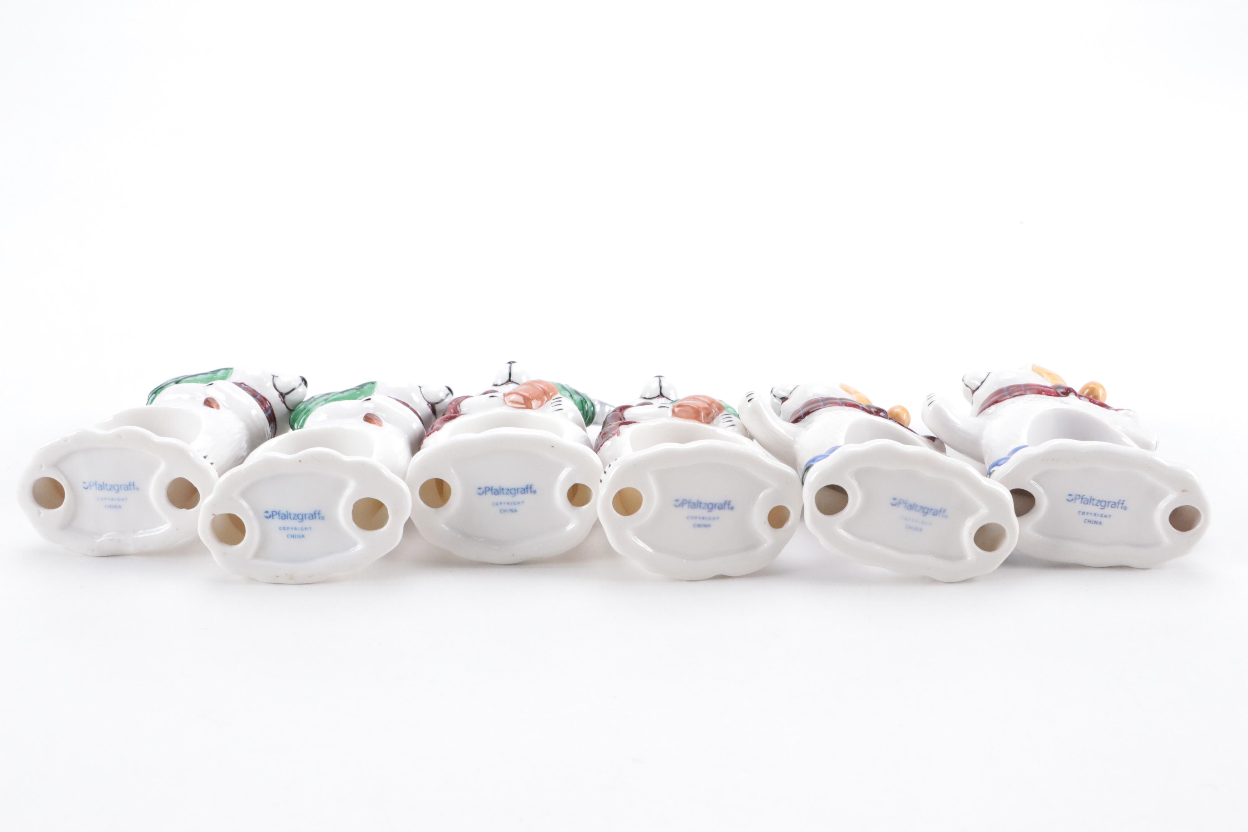 Pfaltzgraff  "Snow Bear" Dinnerware and Relish Tray with Other Tableware