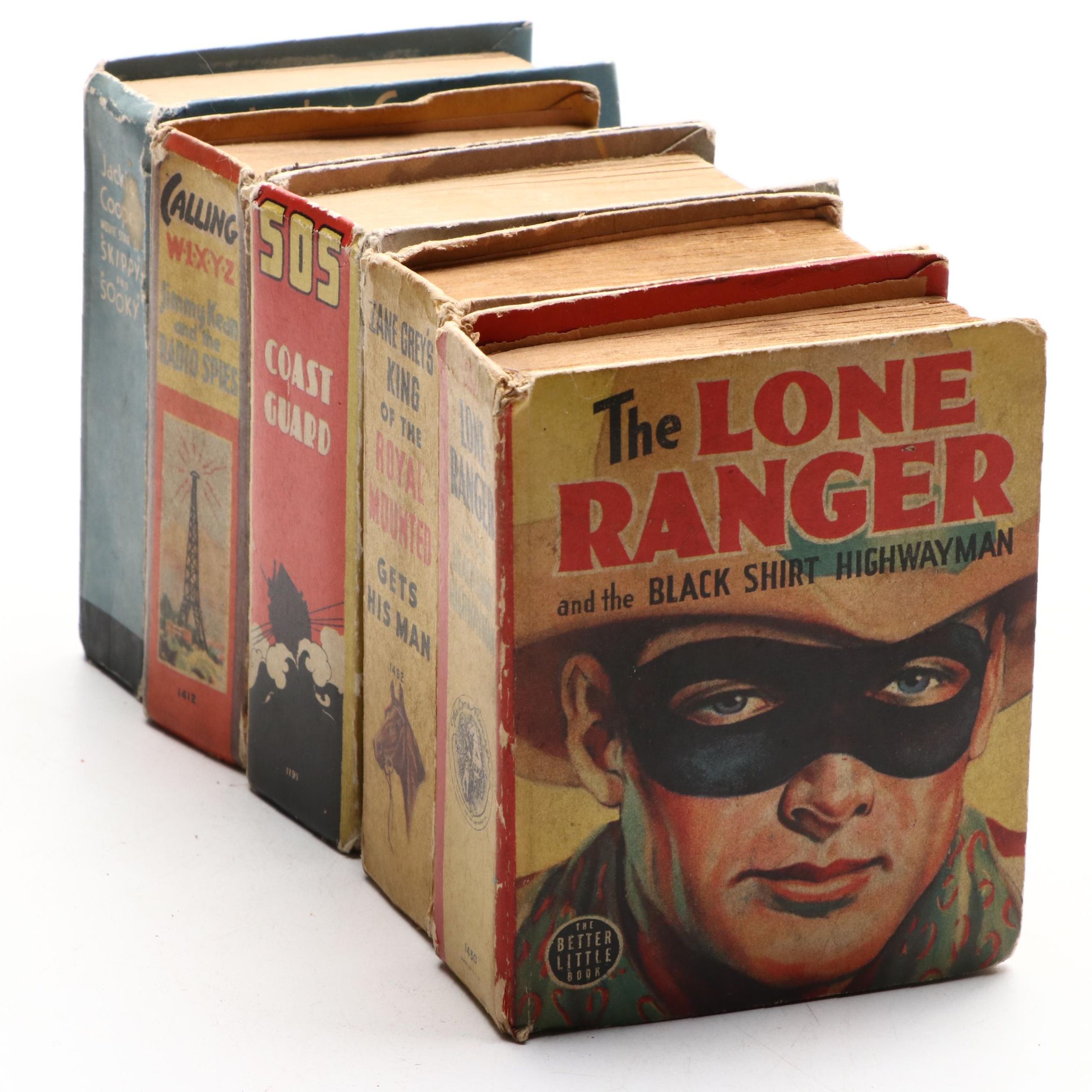 "The Lone Ranger and the Black Shirt Highwayman" and More Big Little Books