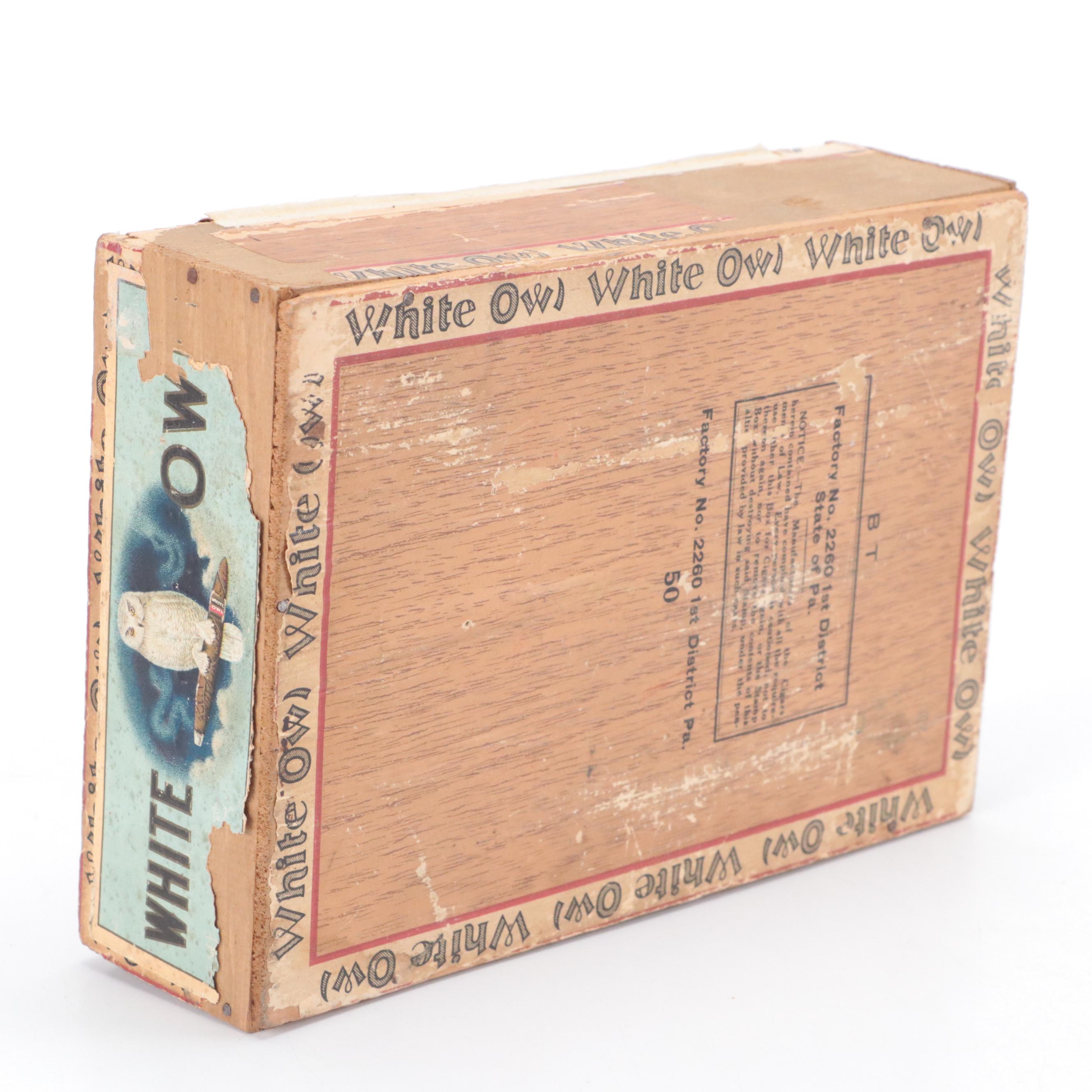 Shamrock and Other Clay and Composite Poker Chips & Cigar Box