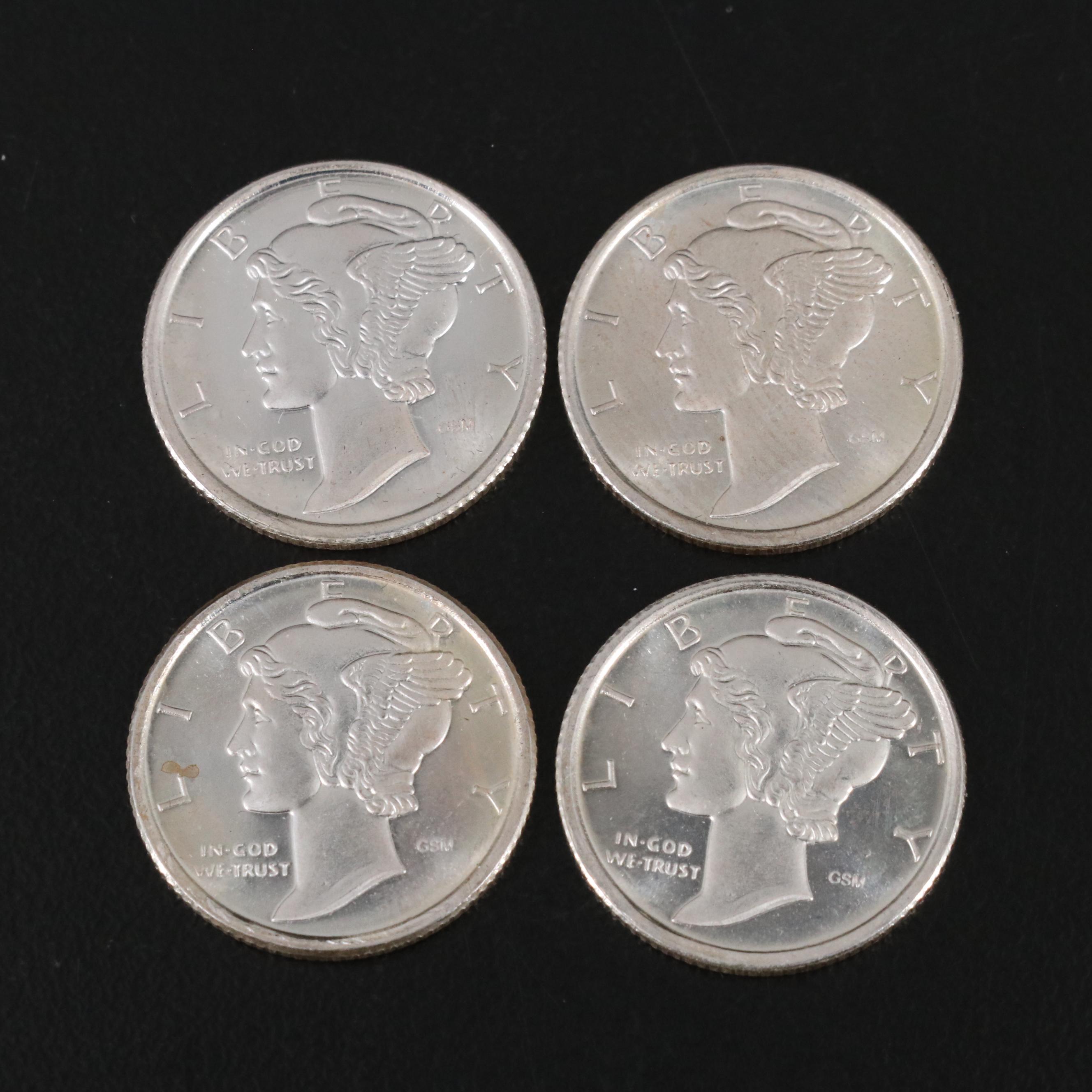 Group of Silver Bullion