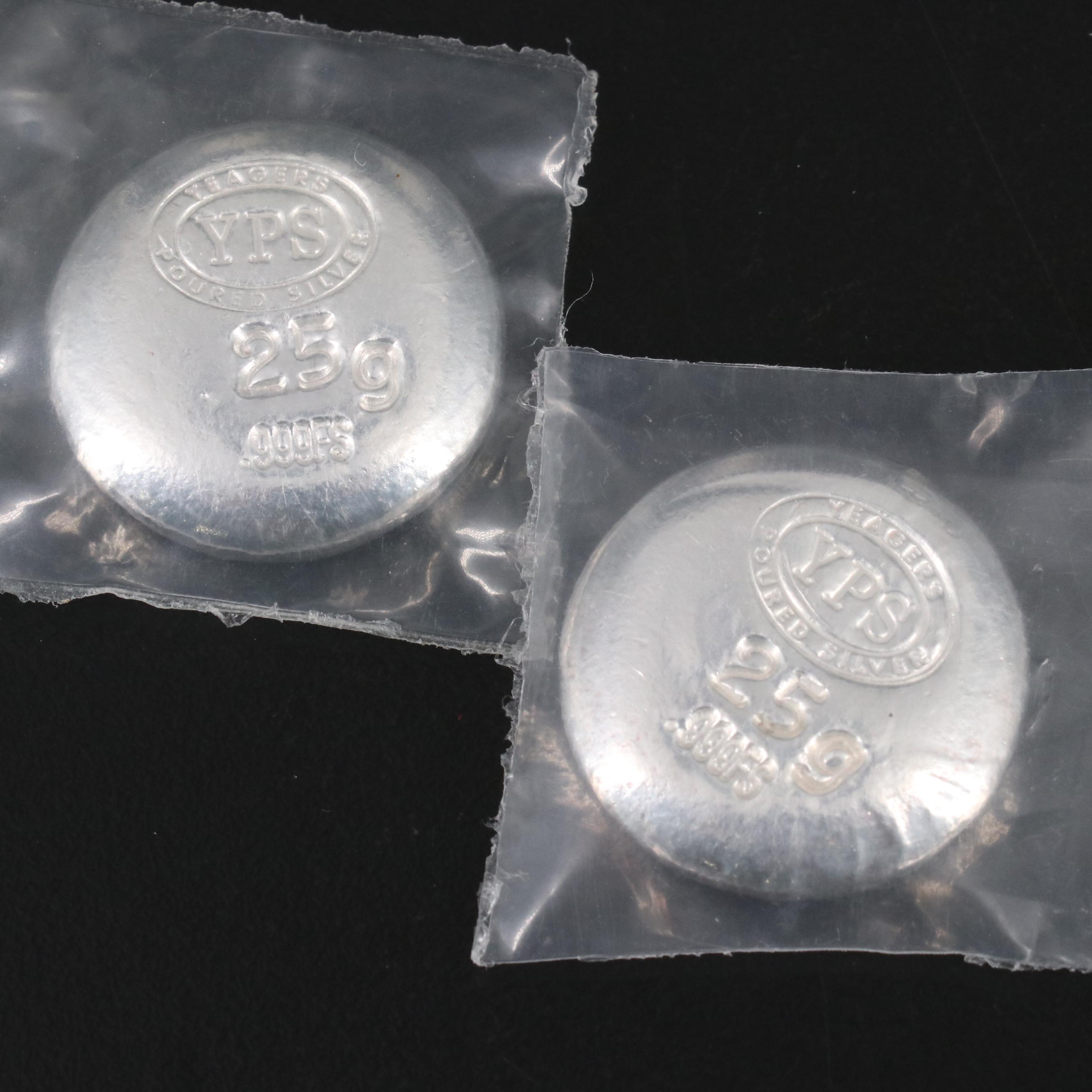 Group of Silver Bullion