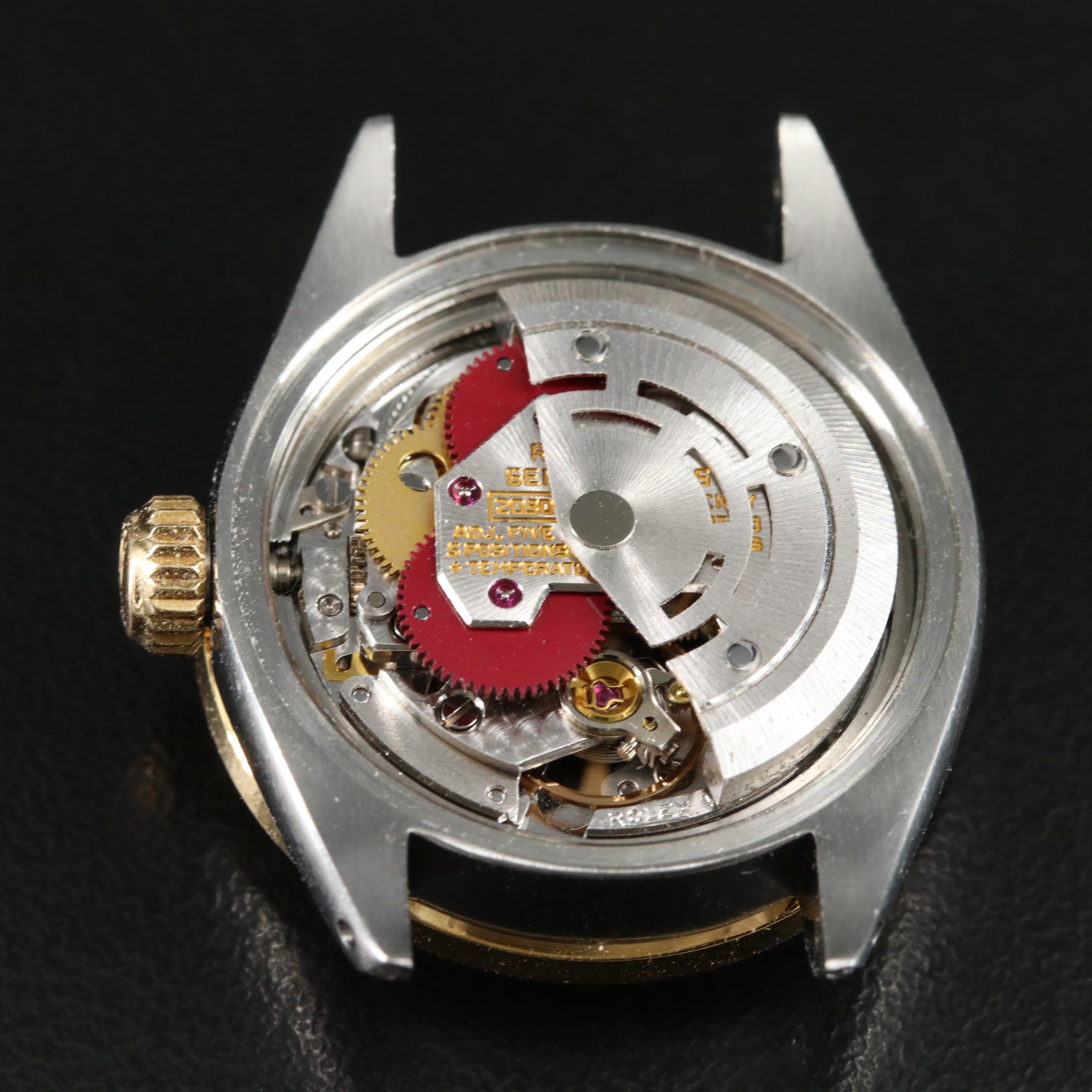 1977 Rolex Custom Diamond Datejust Watch