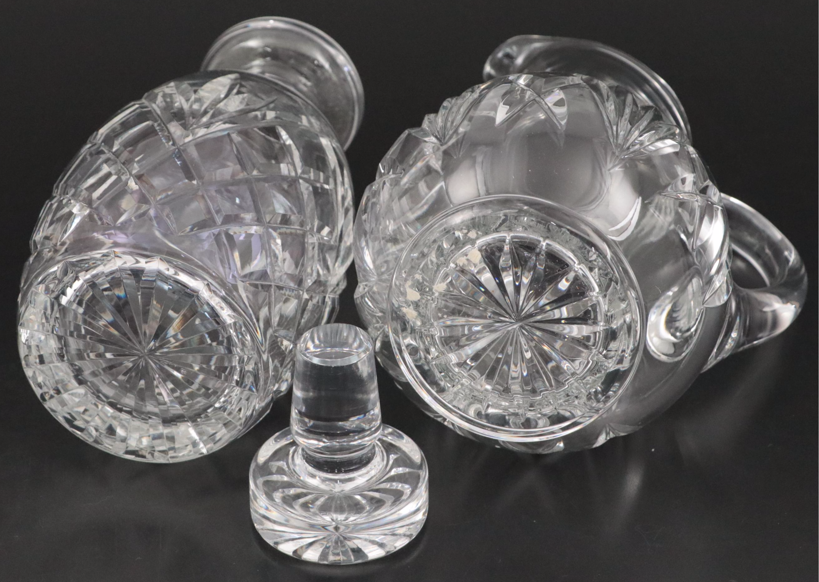 Marquis by Waterford "Brookside" Pitcher and Other Waterford Crystal Tableware