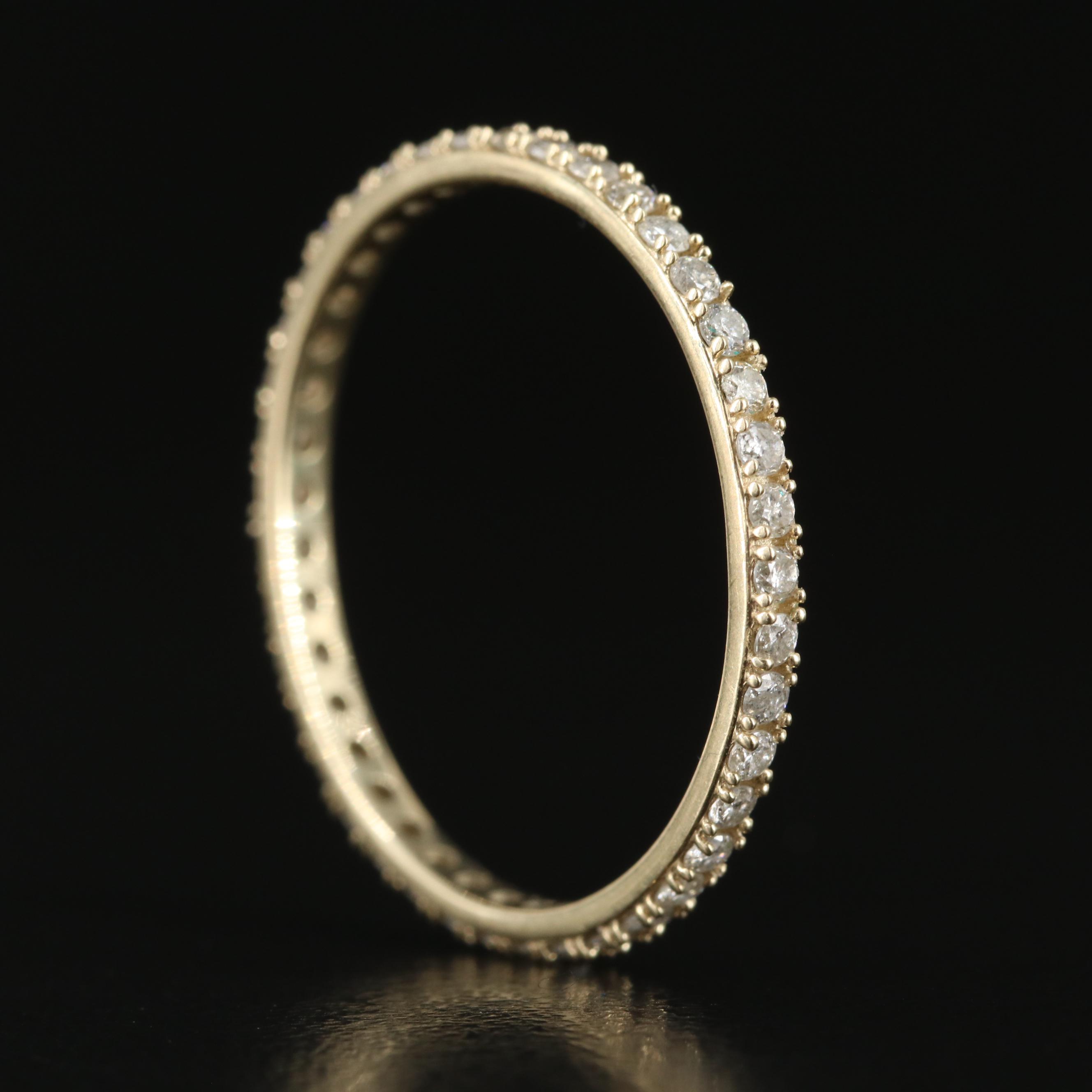 10K 0.51 CTW Diamond Eternity Band