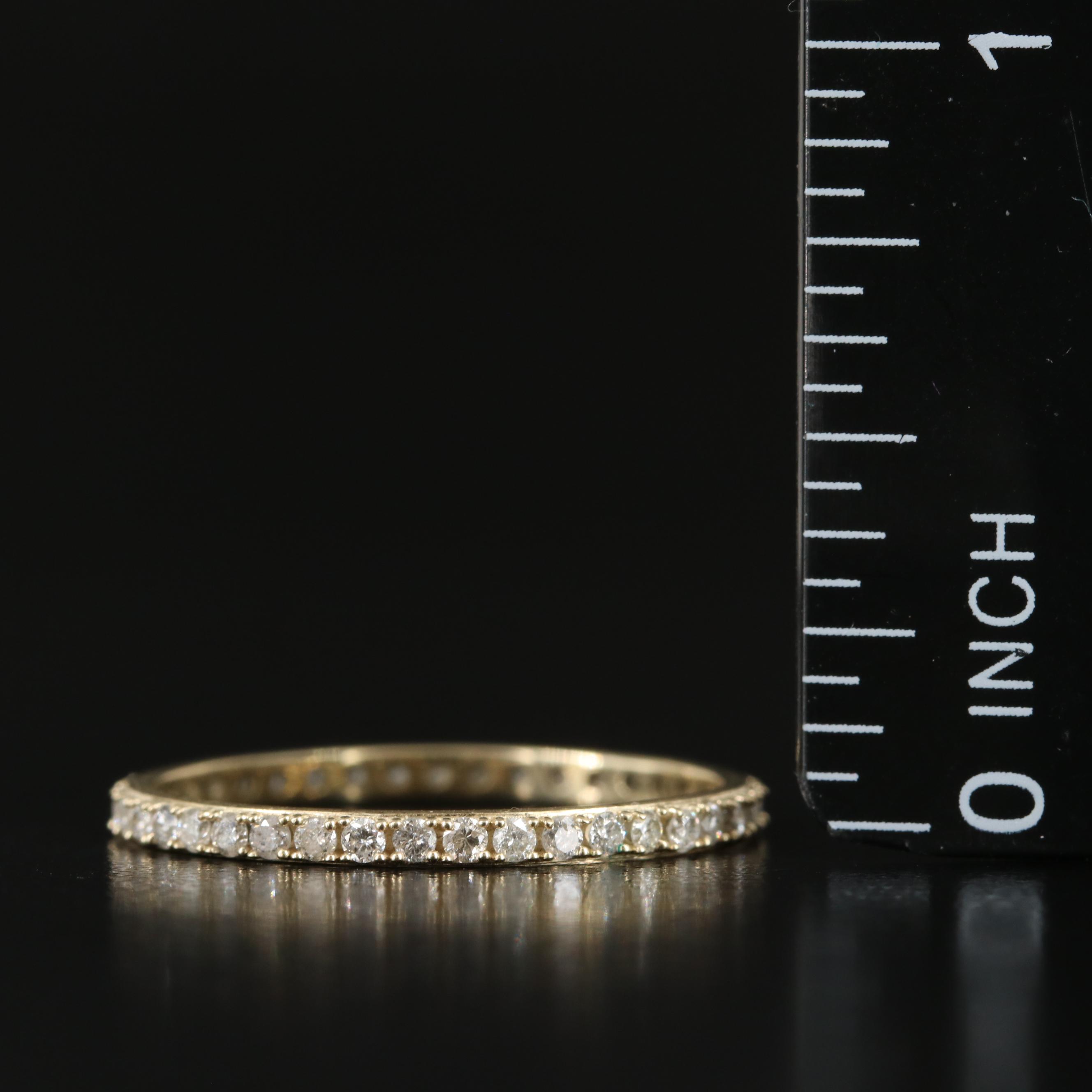 10K 0.51 CTW Diamond Eternity Band