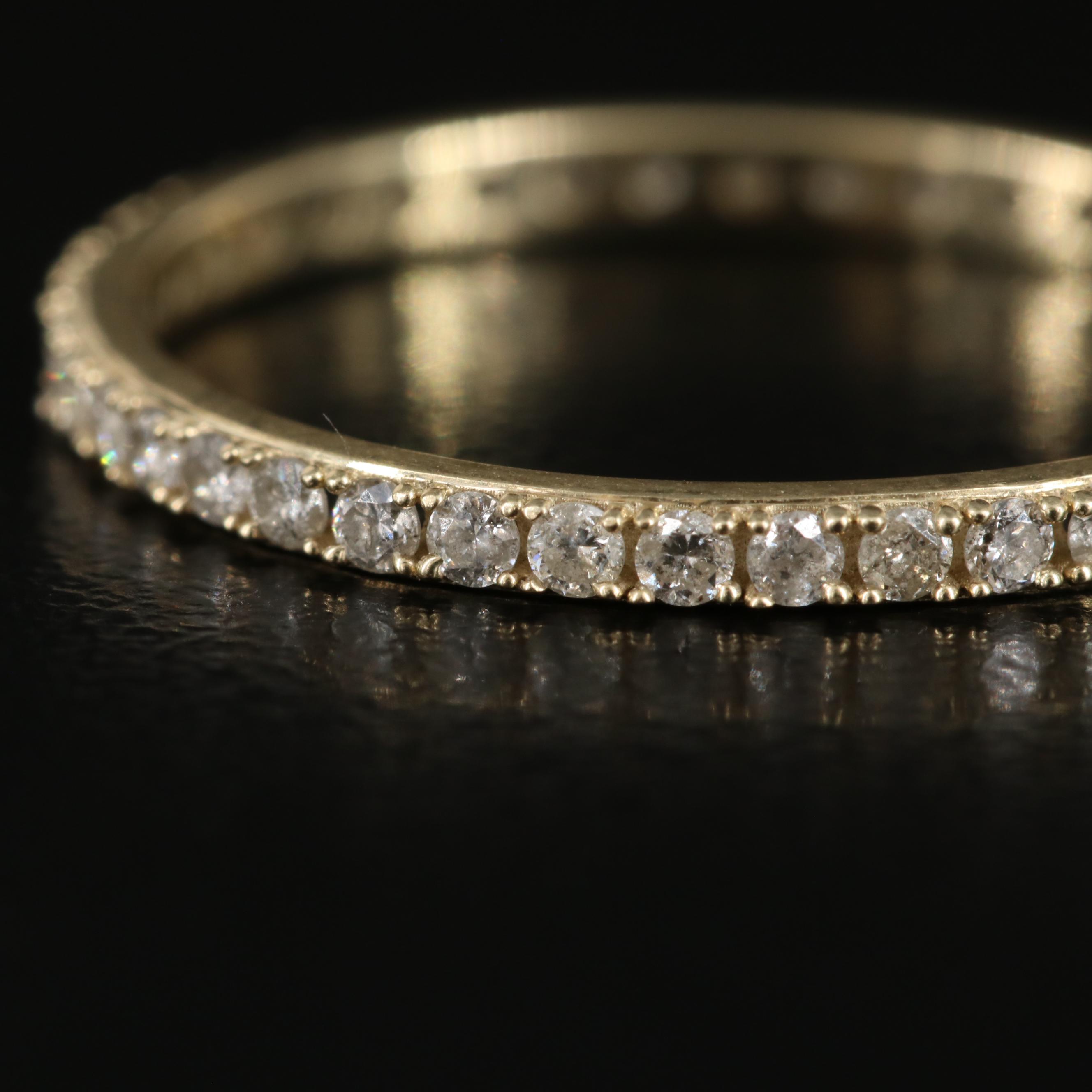 10K 0.51 CTW Diamond Eternity Band