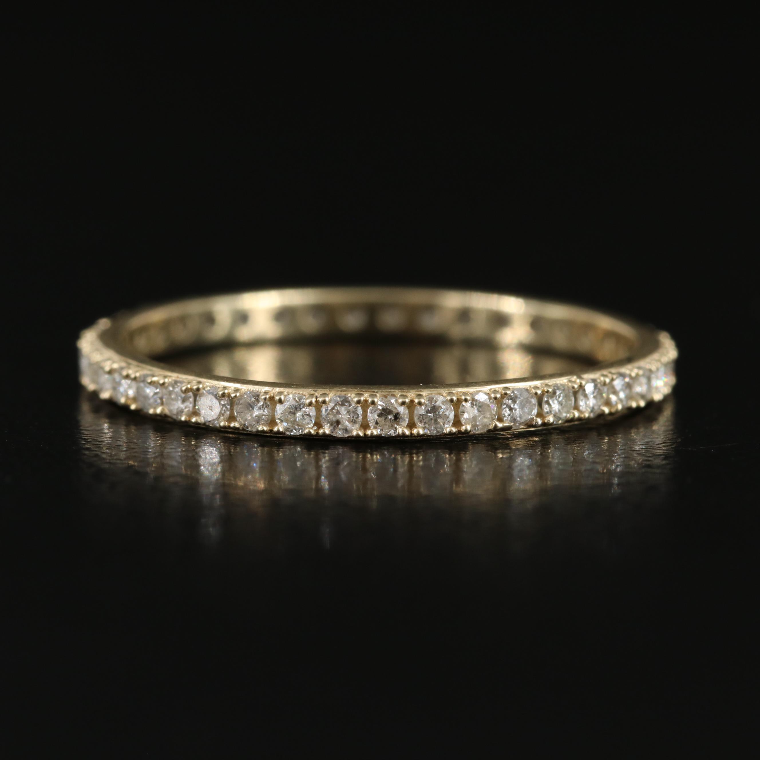 10K 0.51 CTW Diamond Eternity Band