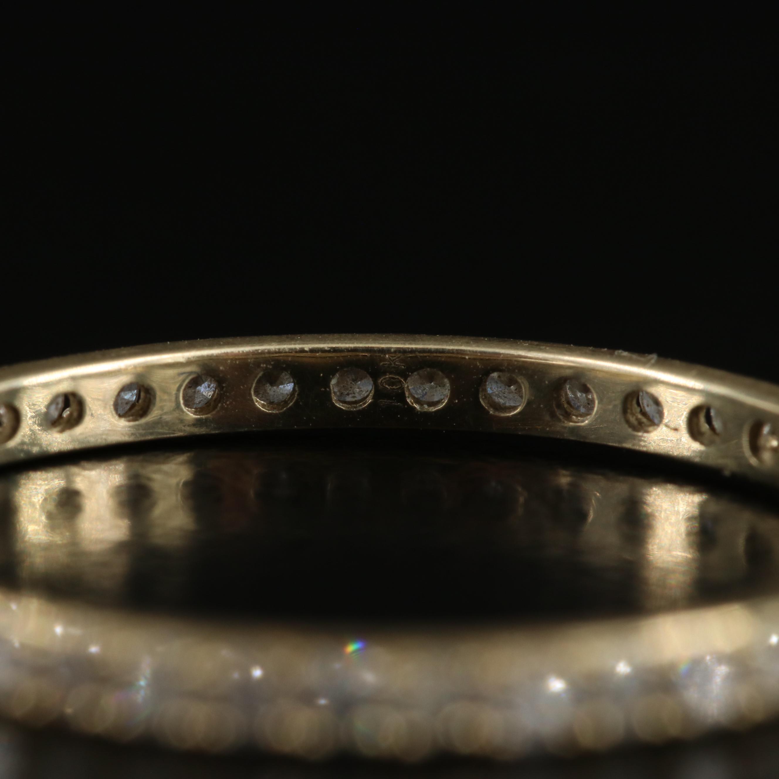 10K 0.51 CTW Diamond Eternity Band