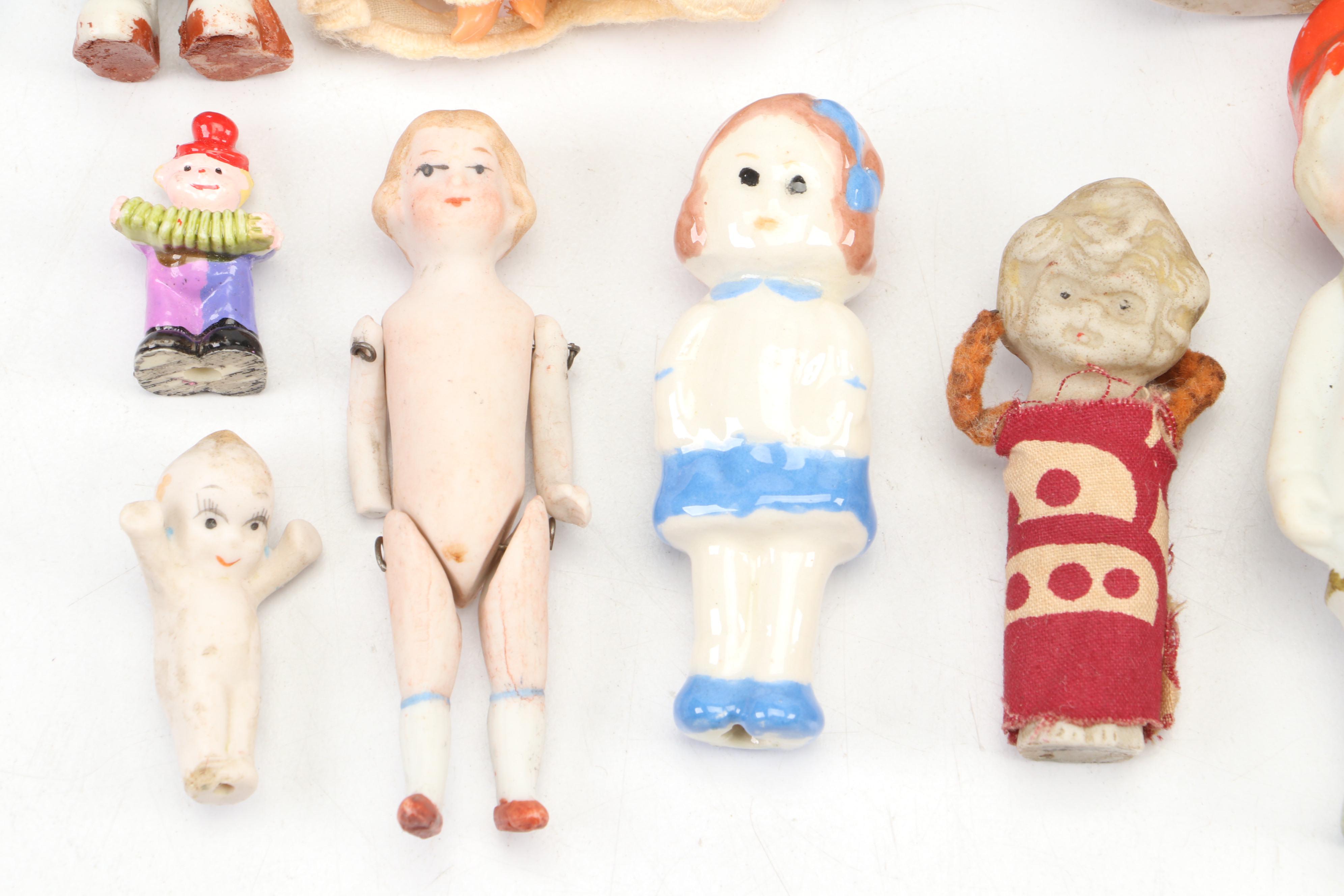 Chinese Style Porcelain Doll with Japanese Made Ceramic Dolls and More