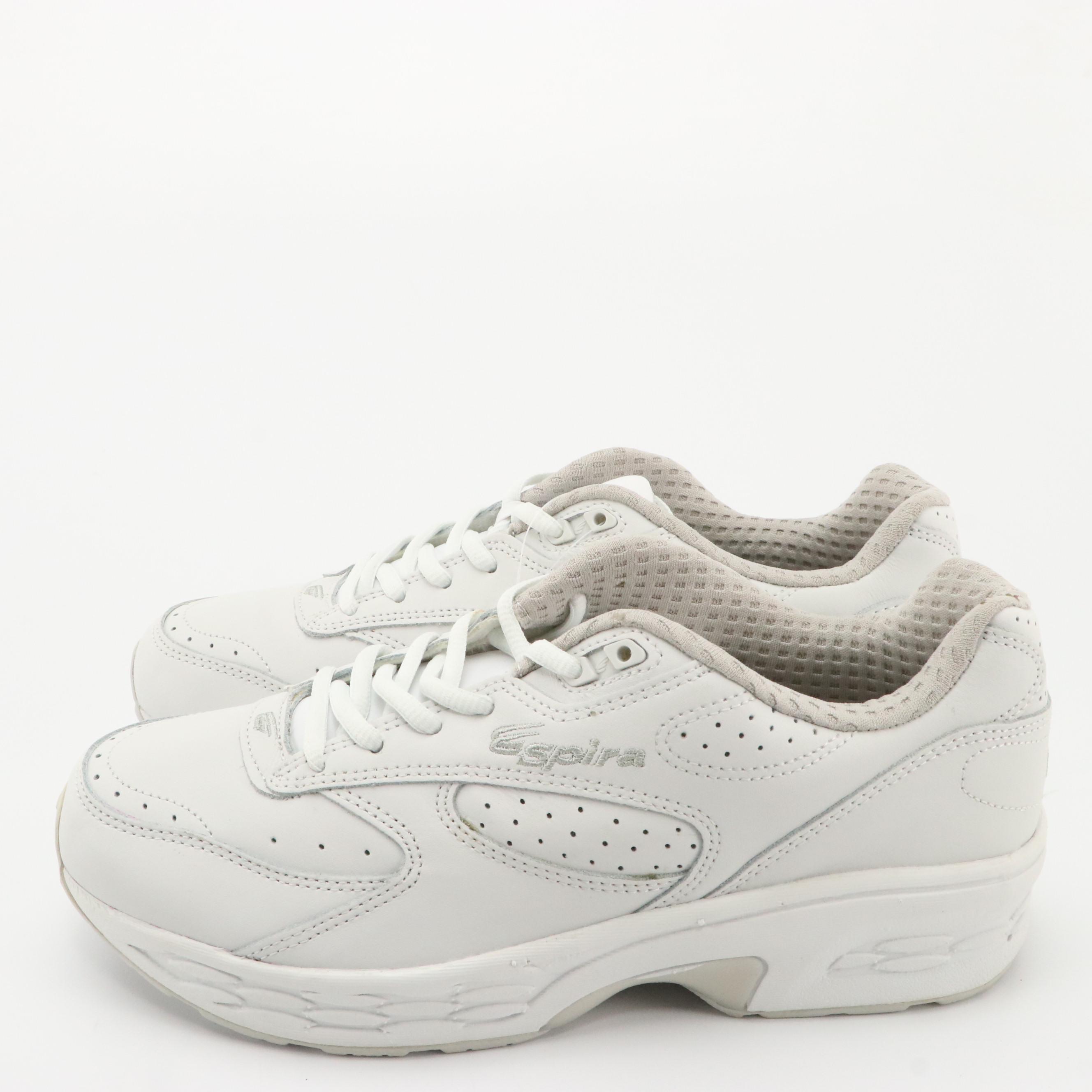 Men's Spira Classic Walker Shoes in White with Box, New with Tag