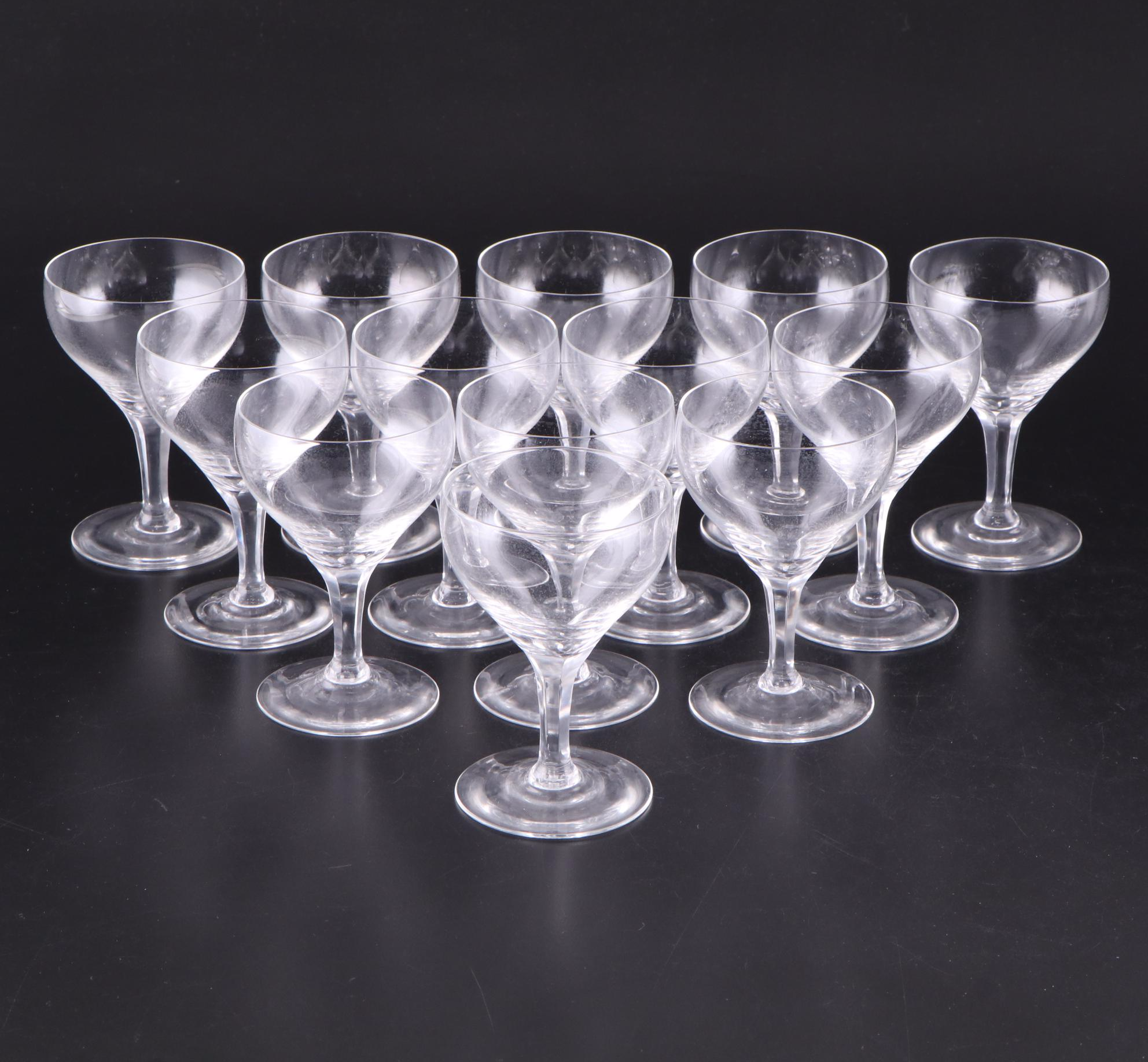 Glass Wine and Cocktail Glasses EBTH