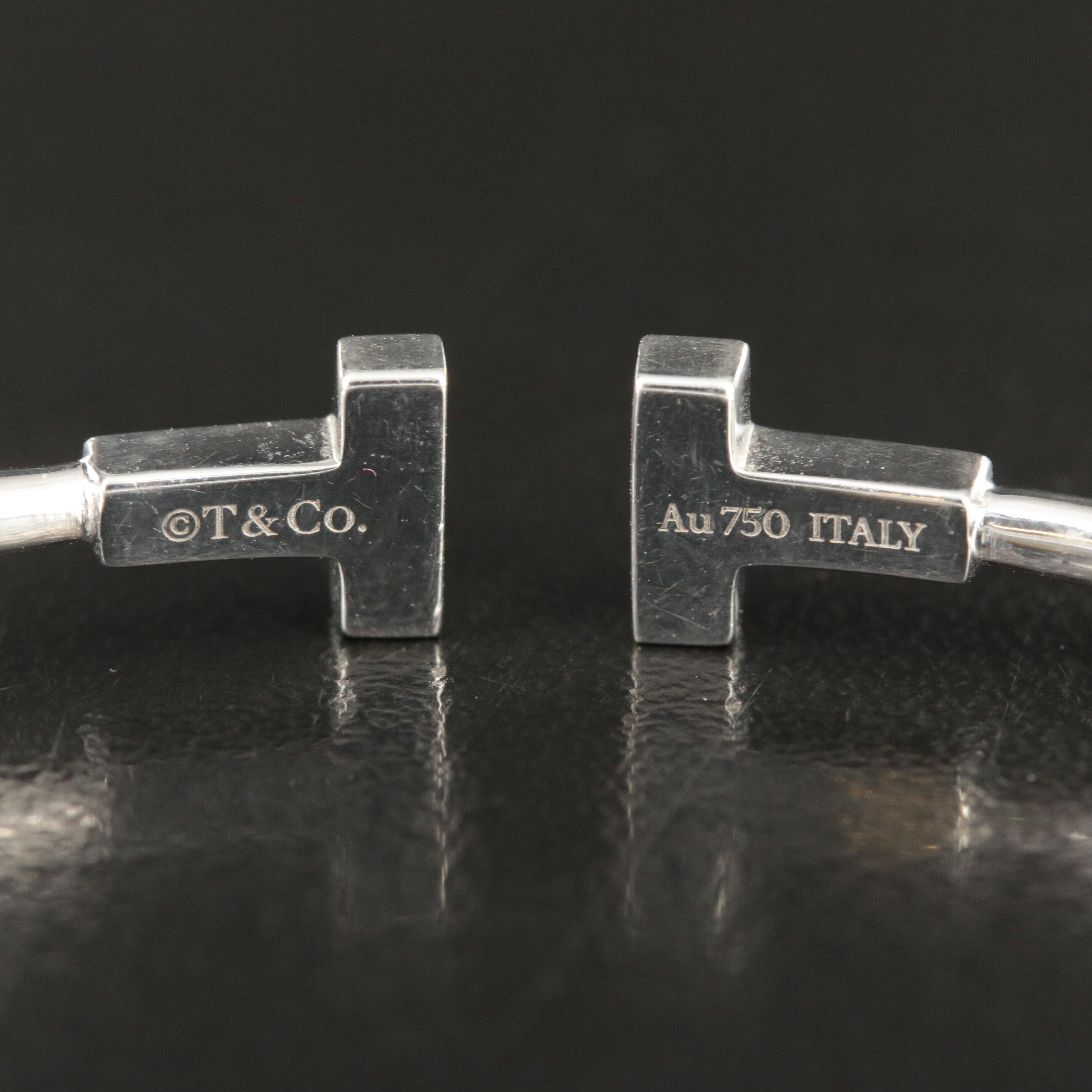 Tiffany & Co. "Tiffany T" 18K Wire Bracelet