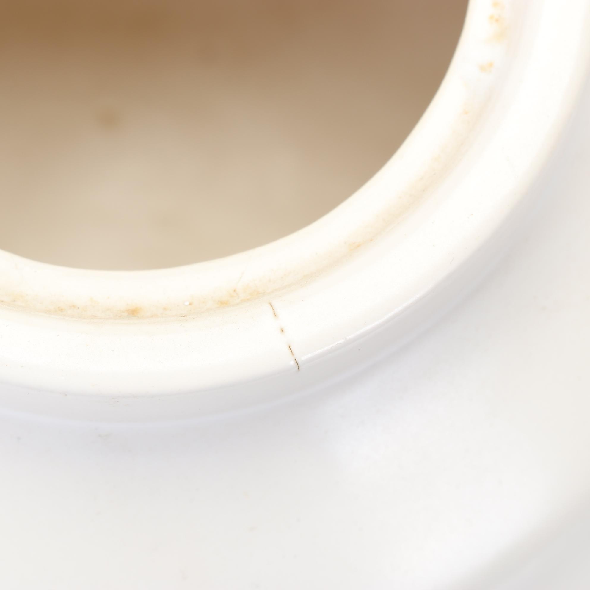 McCoy "Strawberry Country" and Ivory Teapots with Japanese Wood Handle Pot