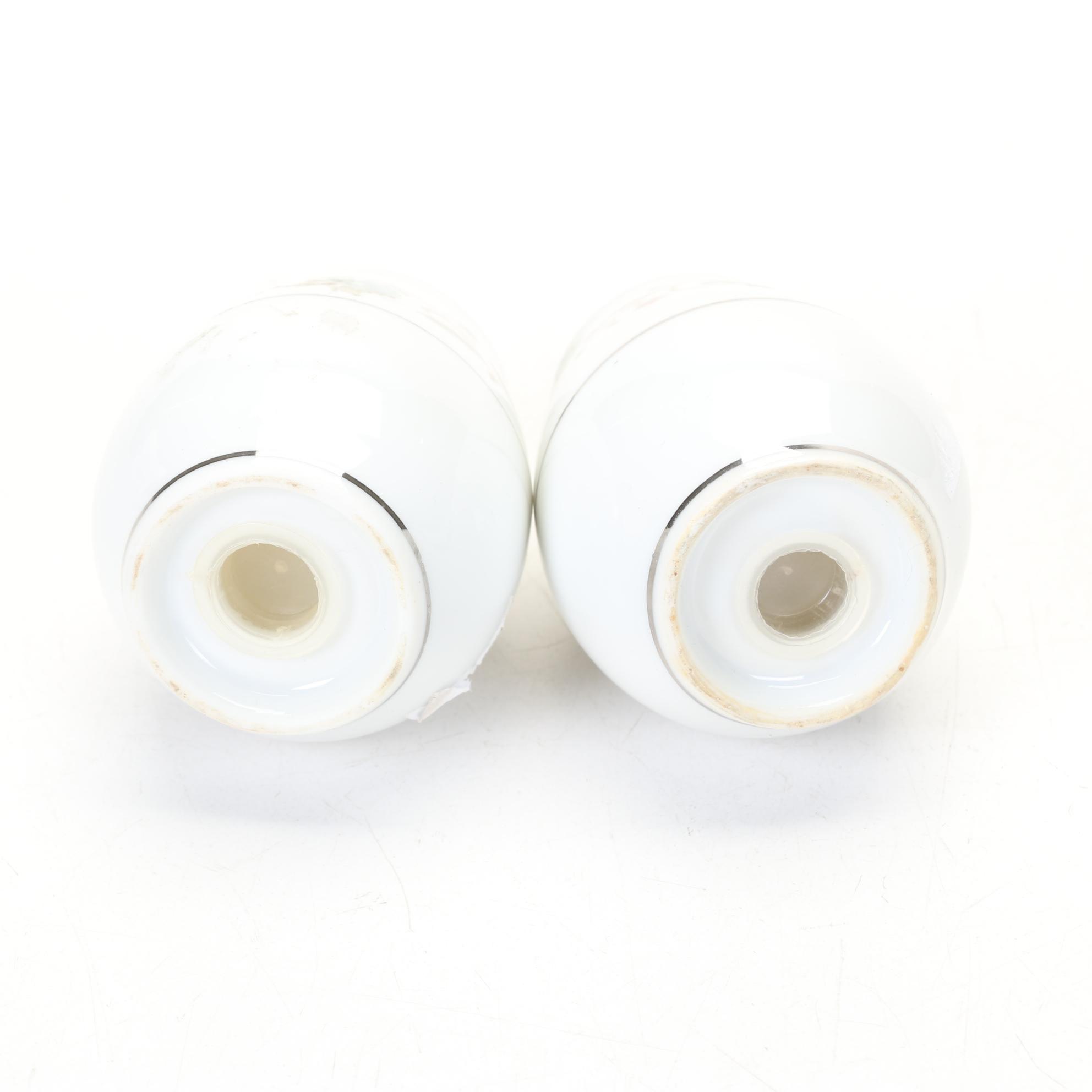 McCoy "Strawberry Country" and Ivory Teapots with Japanese Wood Handle Pot