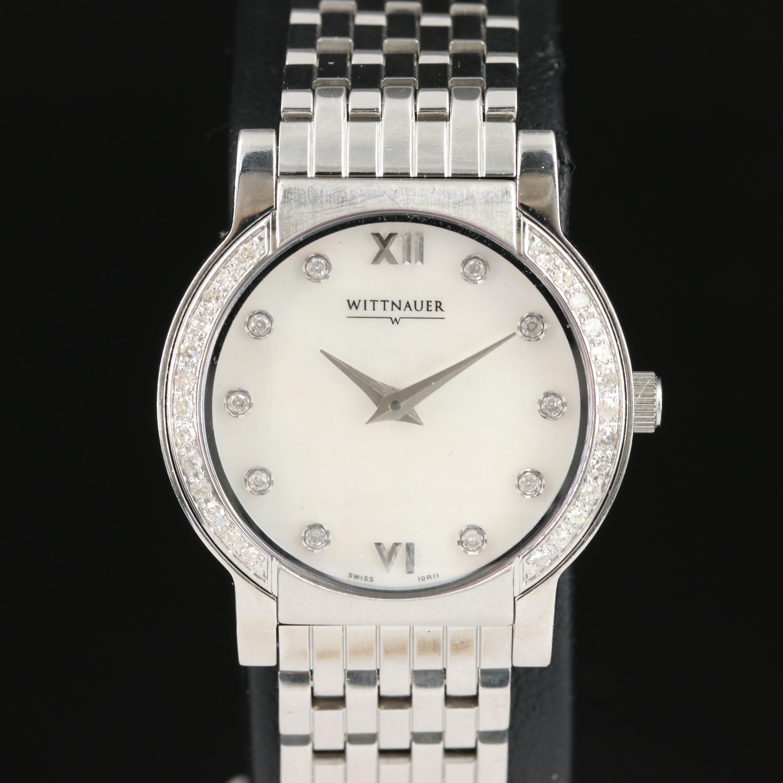 Wittnauer Diamond Quartz Watch