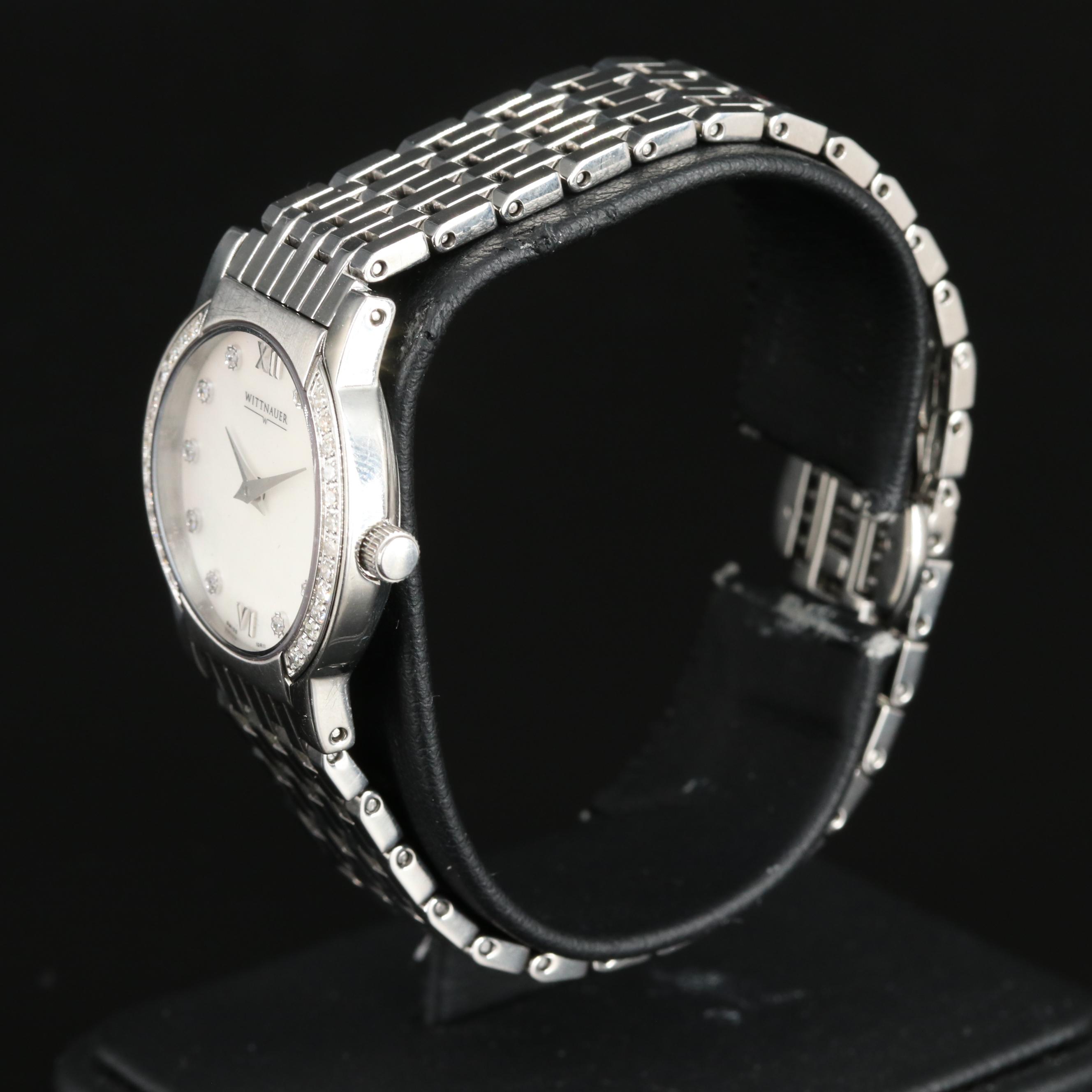 Wittnauer Diamond Quartz Watch
