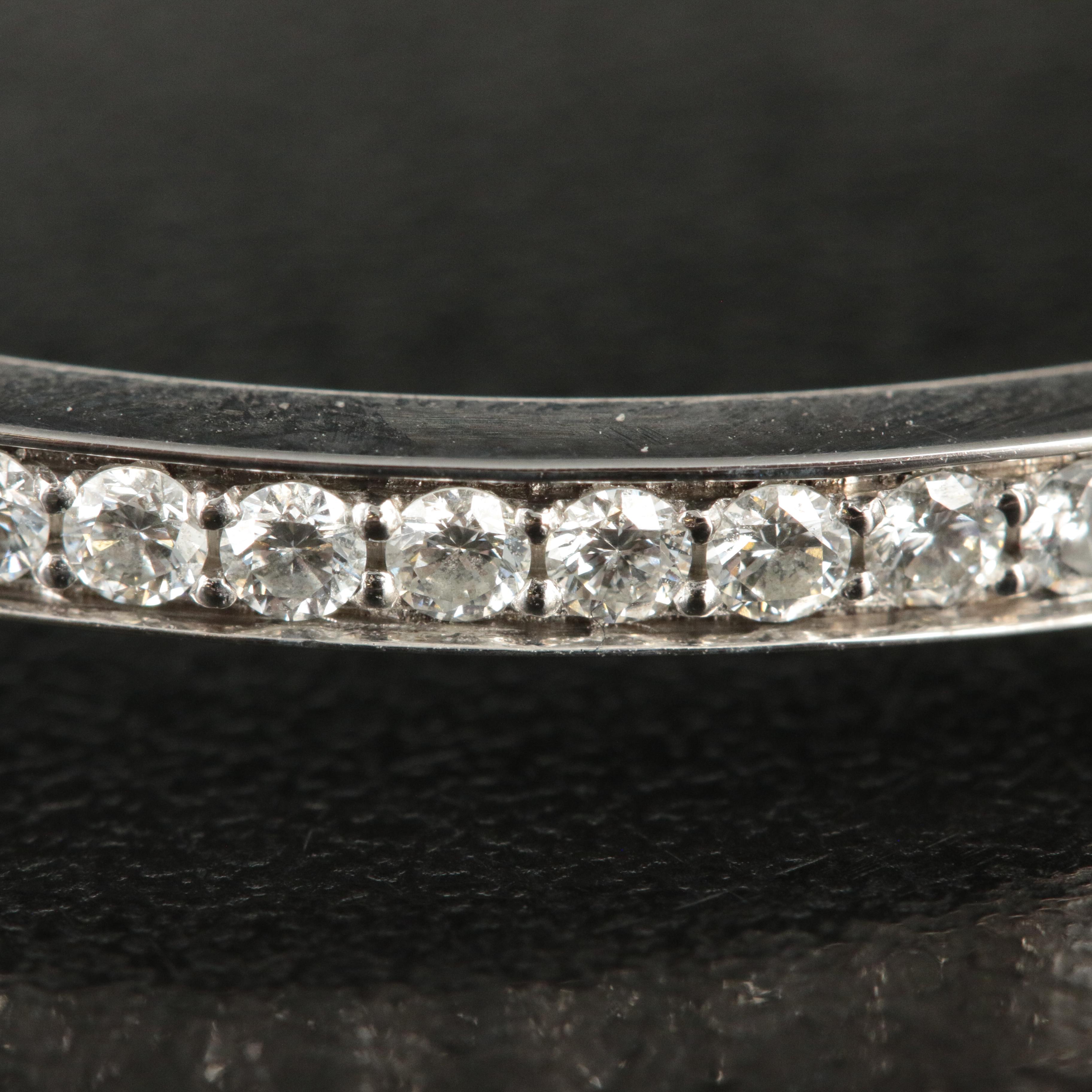 Tiffany & Co. "Tiffany T T1" 18K 0.92 CTW Diamond Bracelet