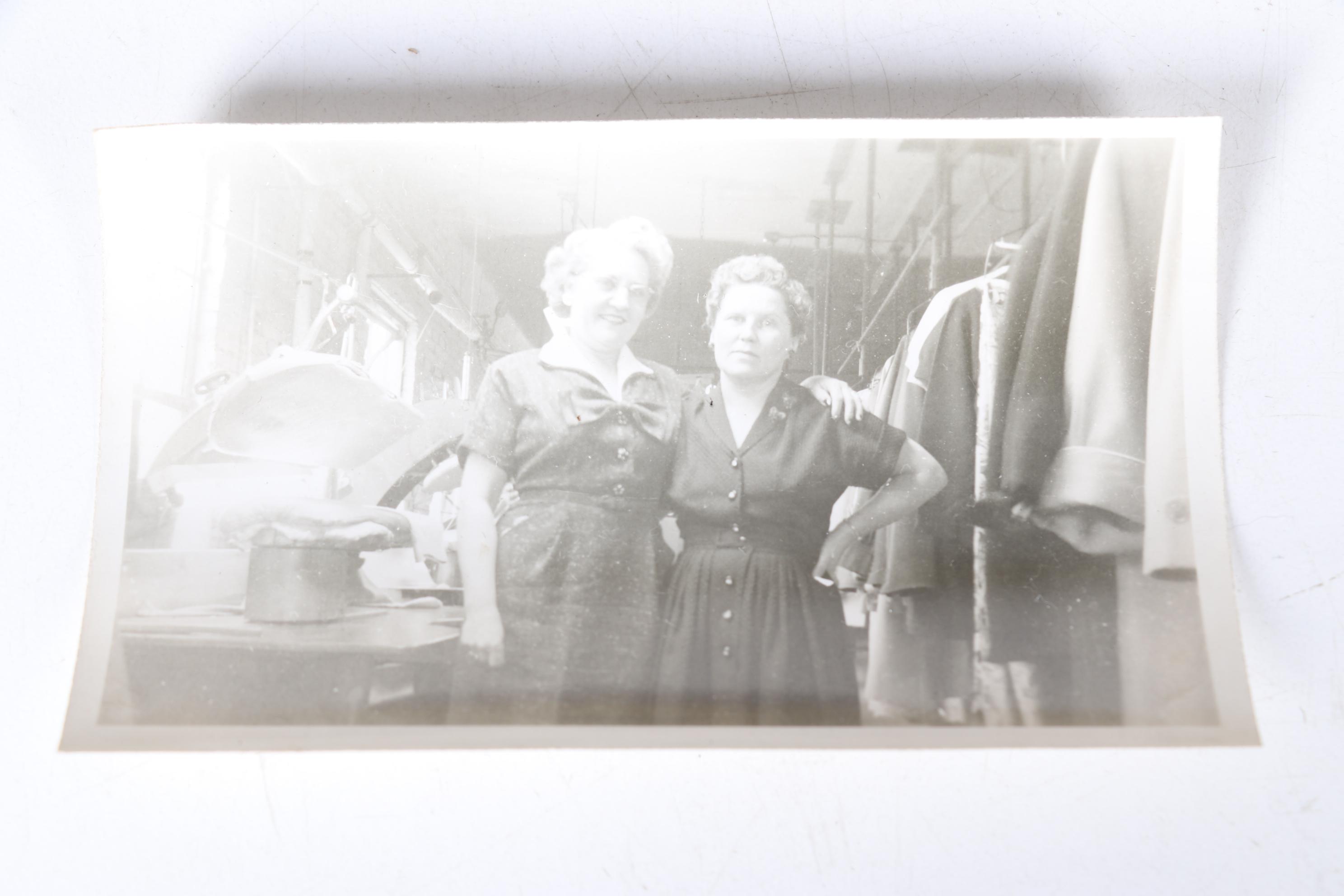 Columbus Ohio Souvenir Plate & Collection of Photos, Early to Mid 20th Century