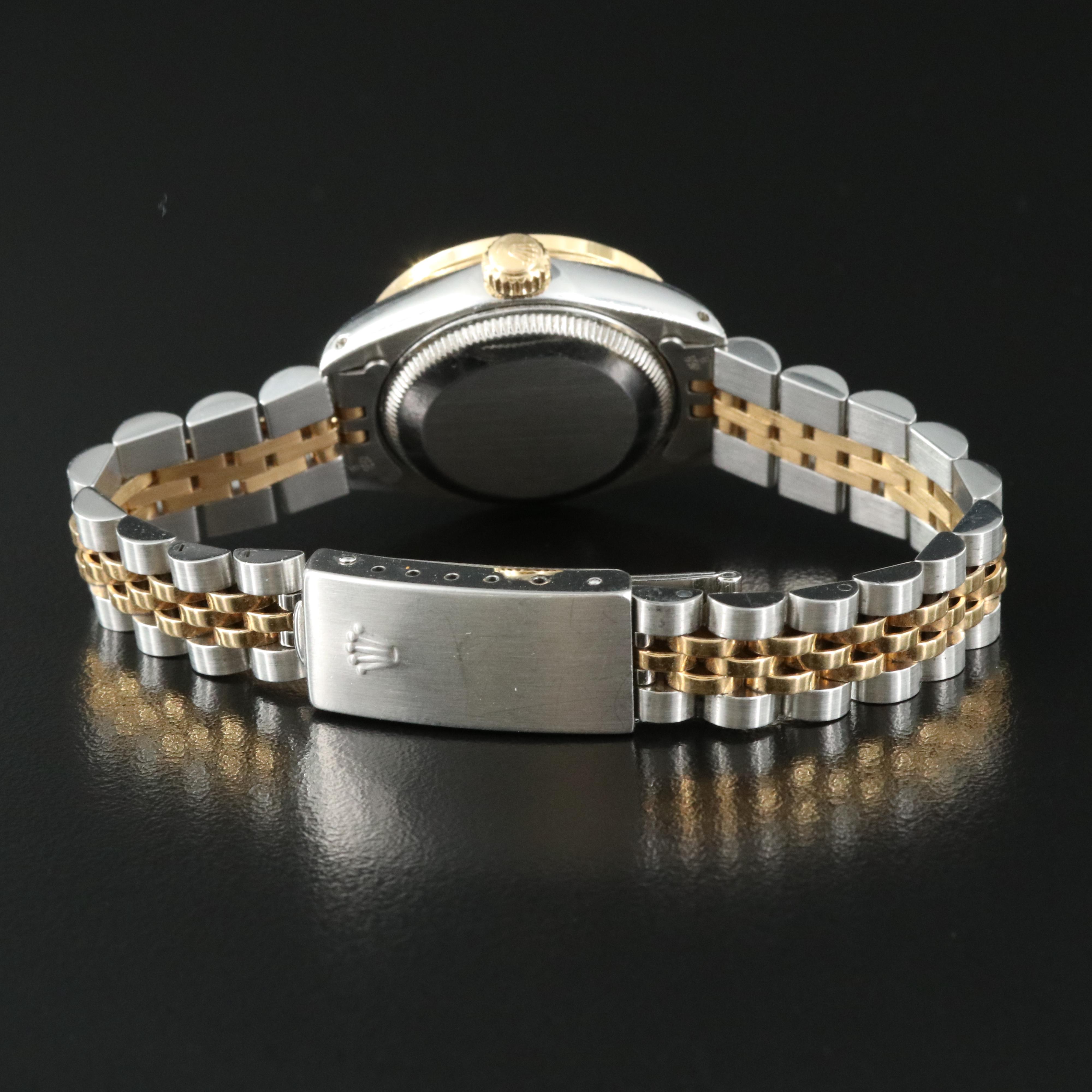 1977 Rolex Custom Diamond Datejust Watch