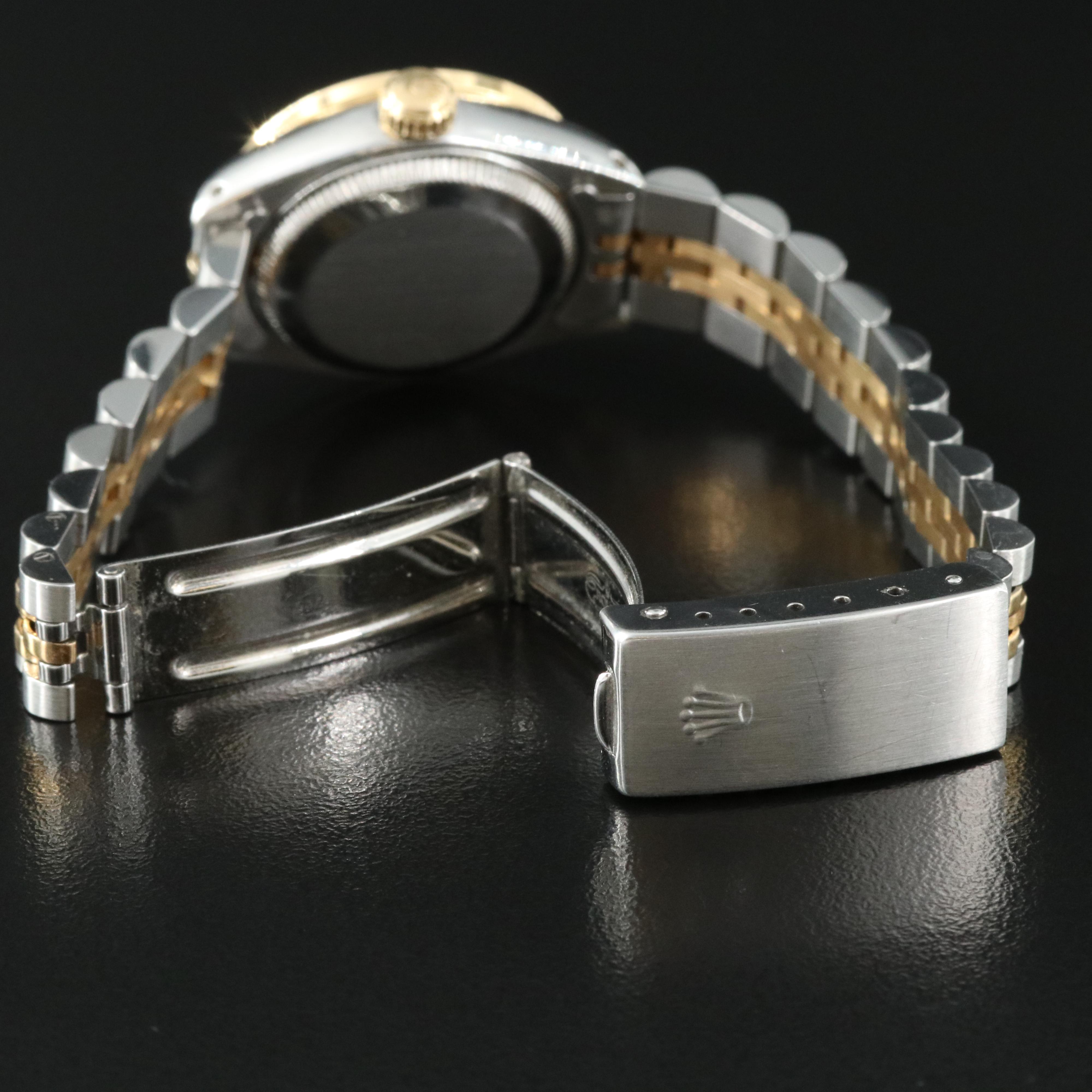 1977 Rolex Custom Diamond Datejust Watch