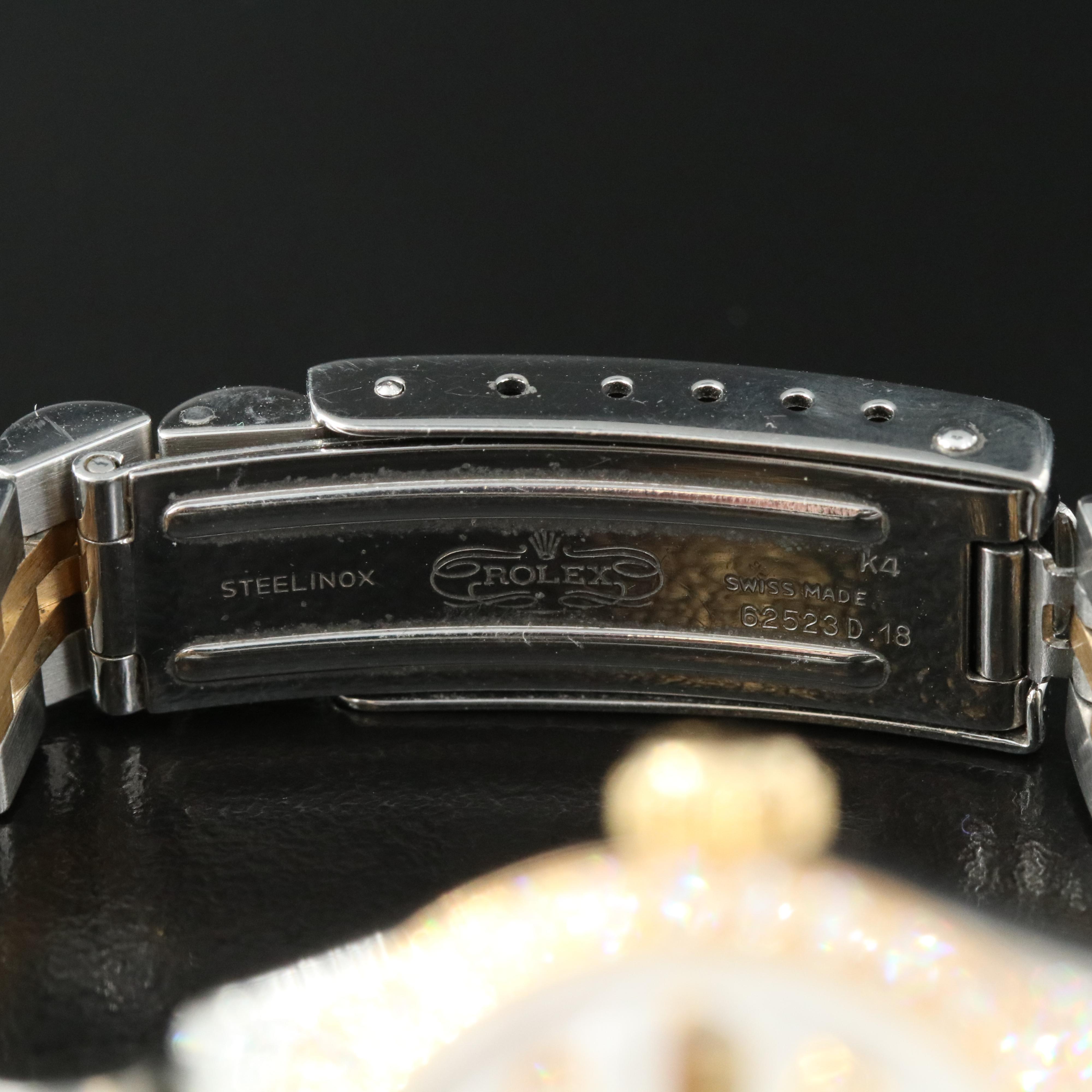 1977 Rolex Custom Diamond Datejust Watch