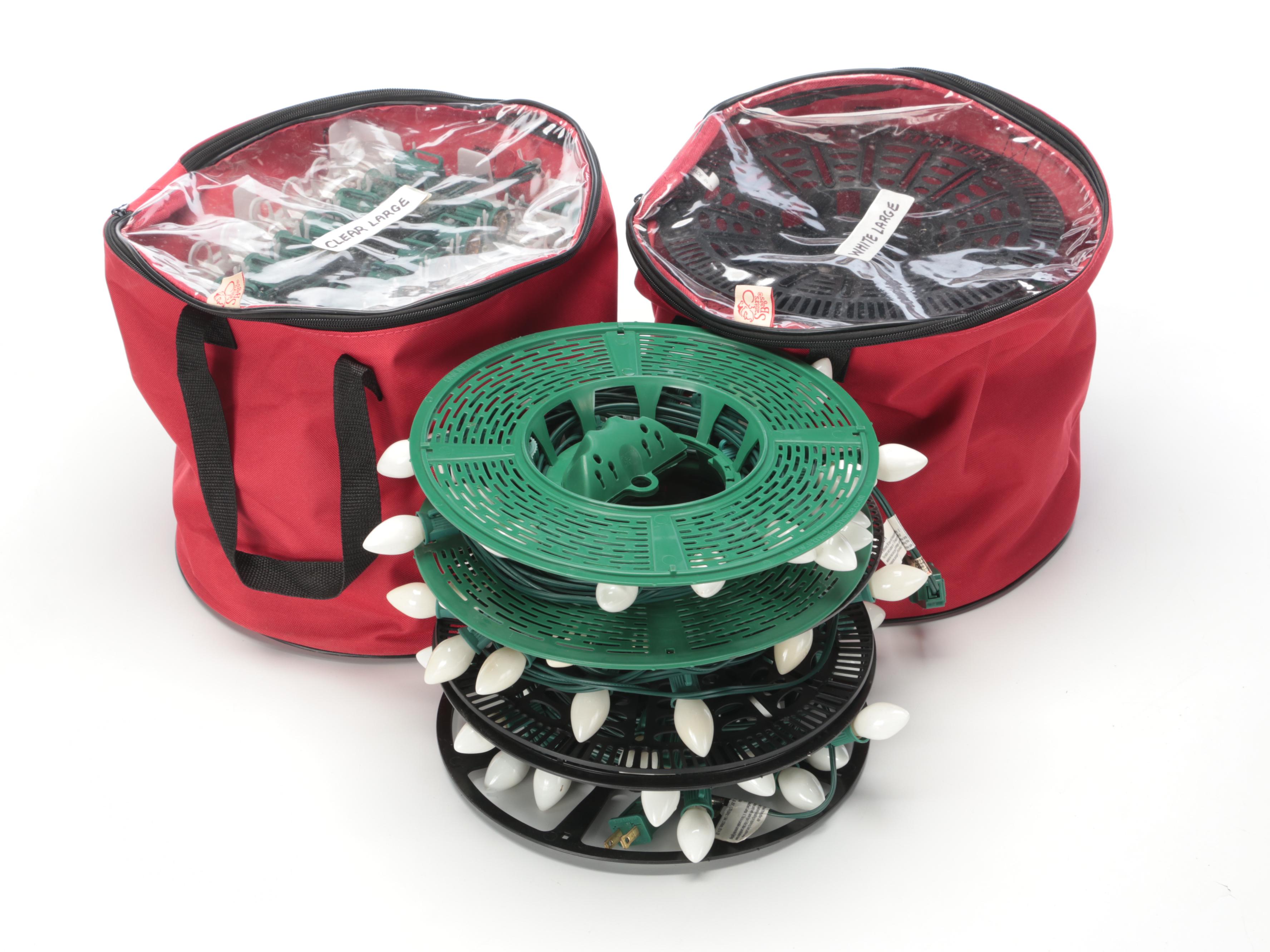 Merry Brite Plastic Christmas Tree Lights with More Seasonal Decor