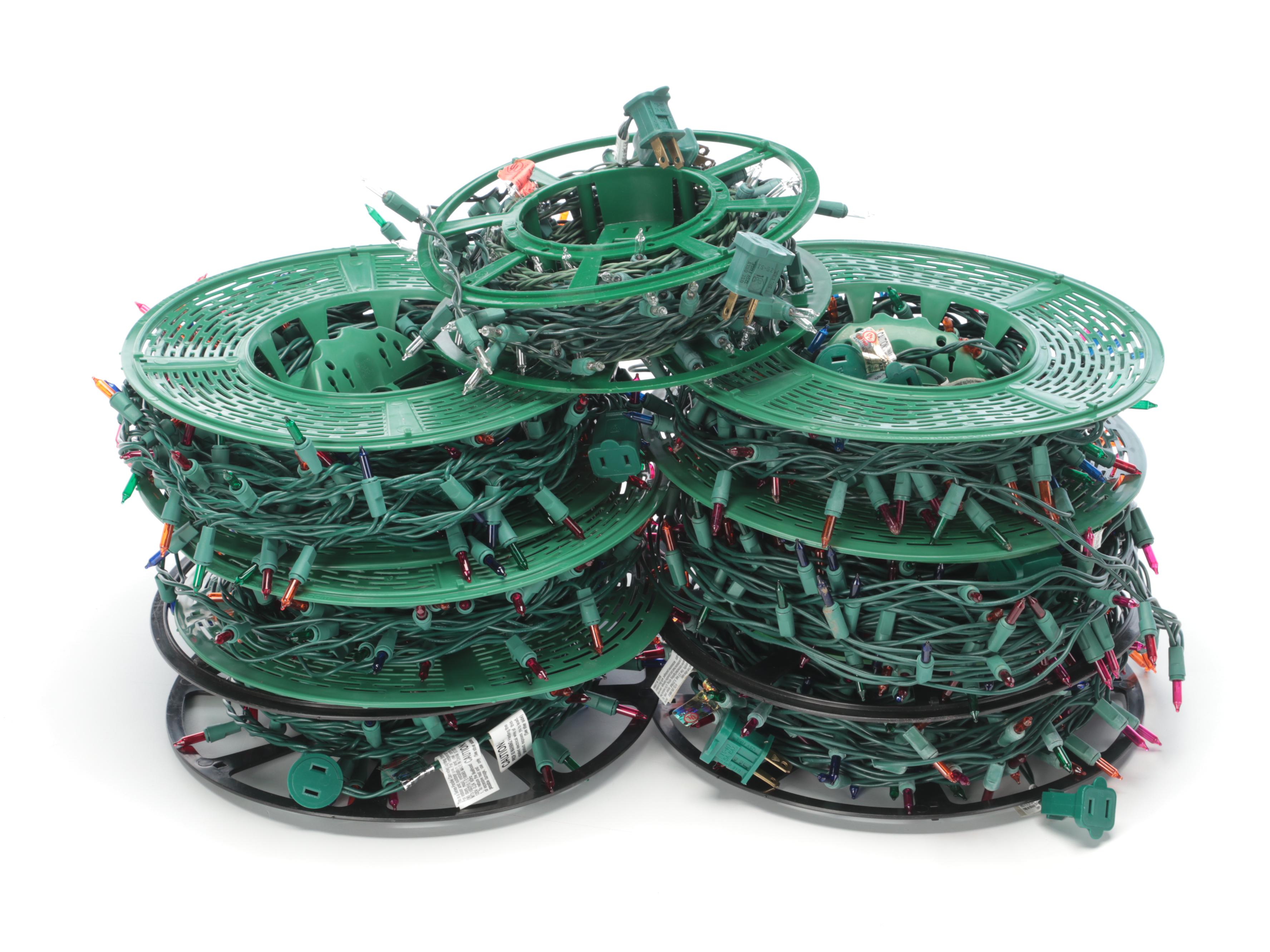 Merry Brite Plastic Christmas Tree Lights with More Seasonal Decor