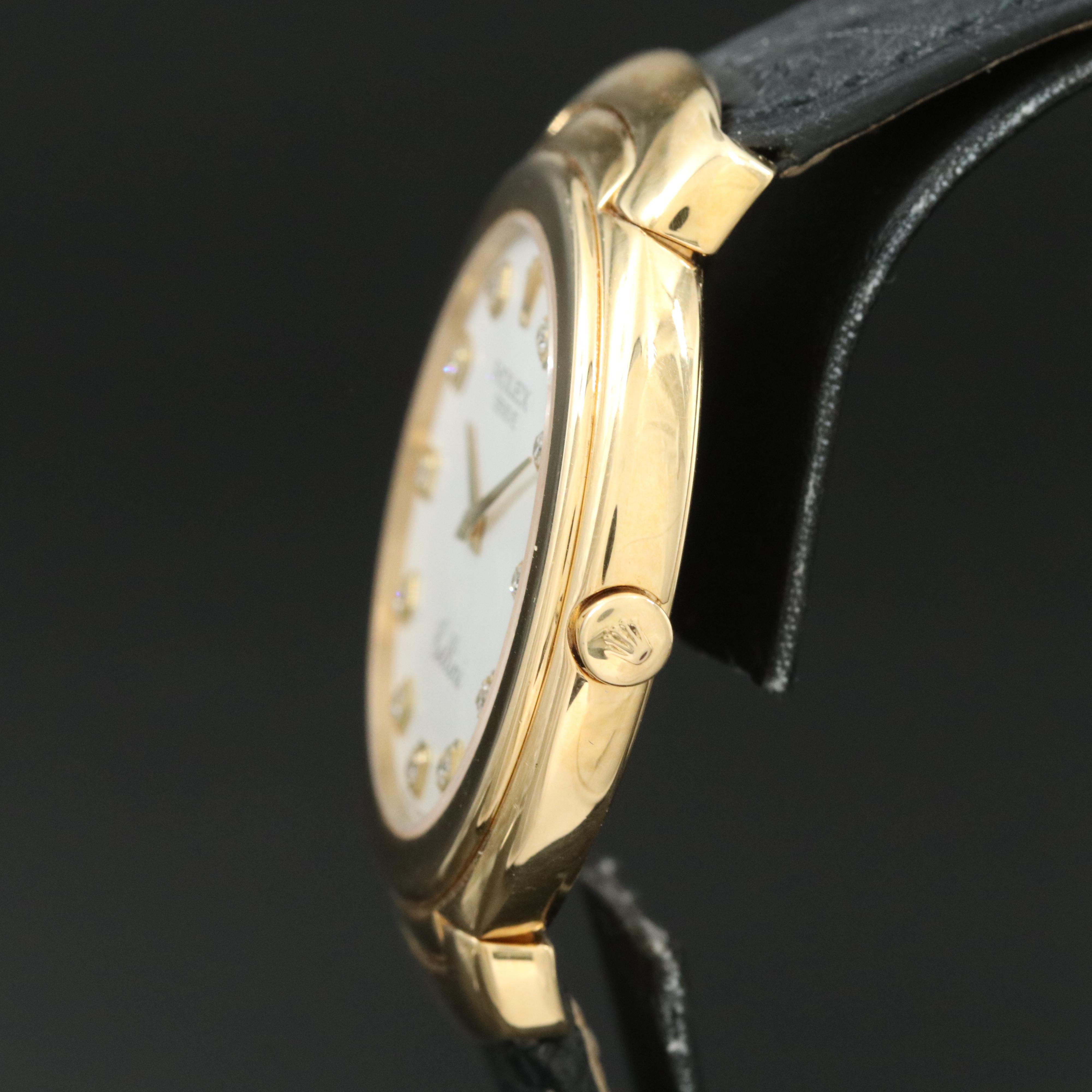 1990s 18K Rolex Cellini Quartz Watch