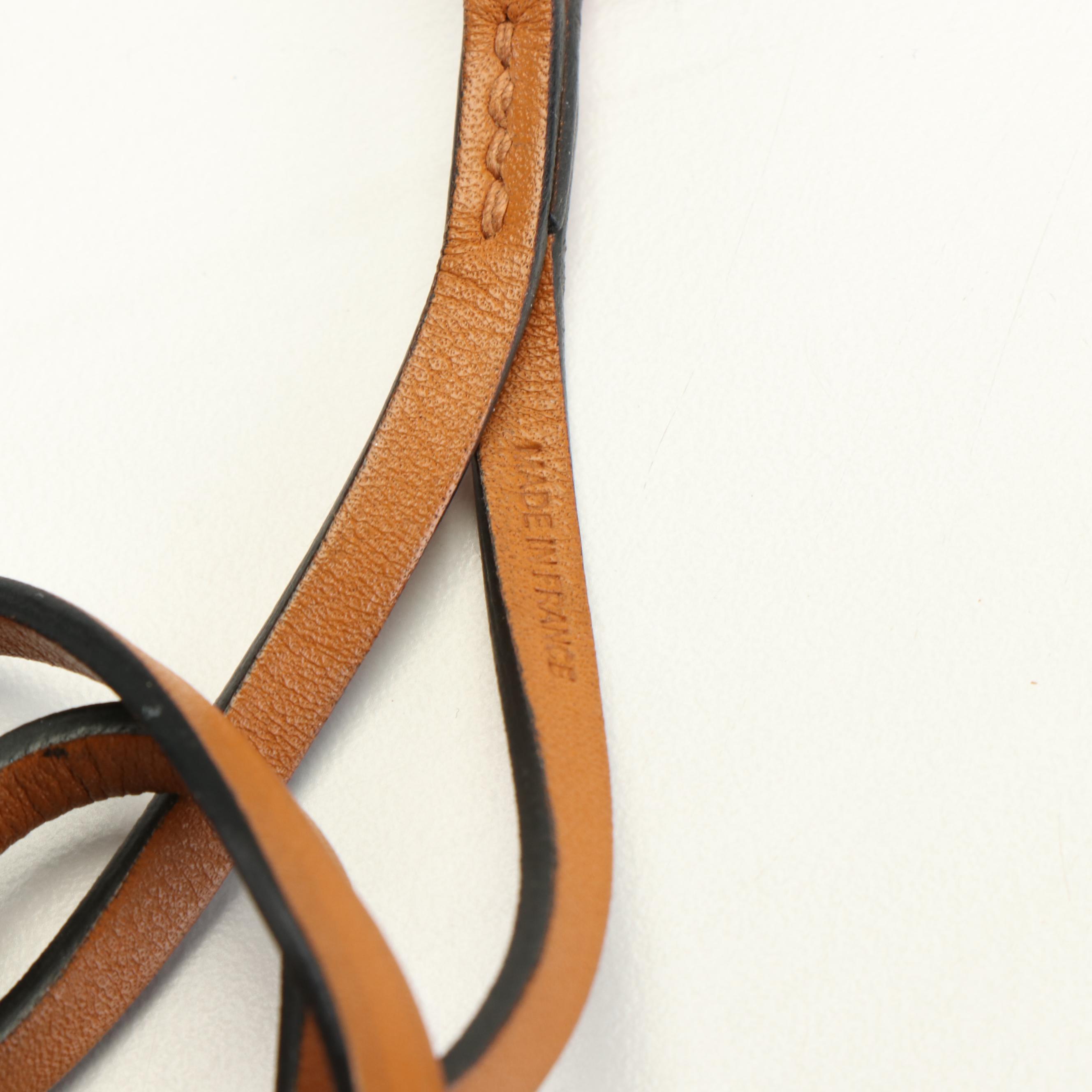 Hermès Oran Nano Leather Shoe Bag Charm