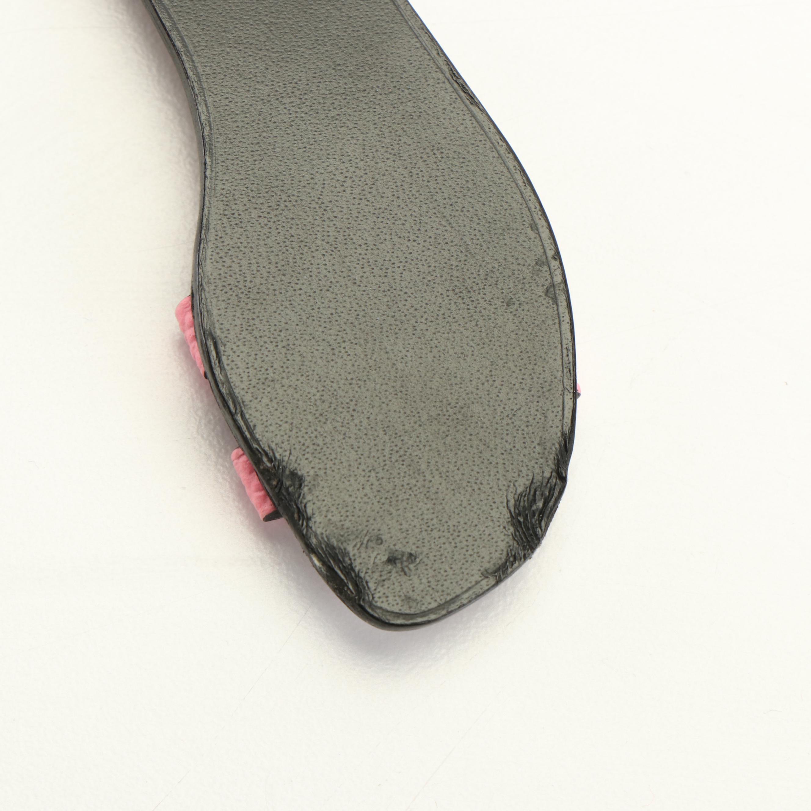 Hermès Oran Nano Leather Shoe Bag Charm