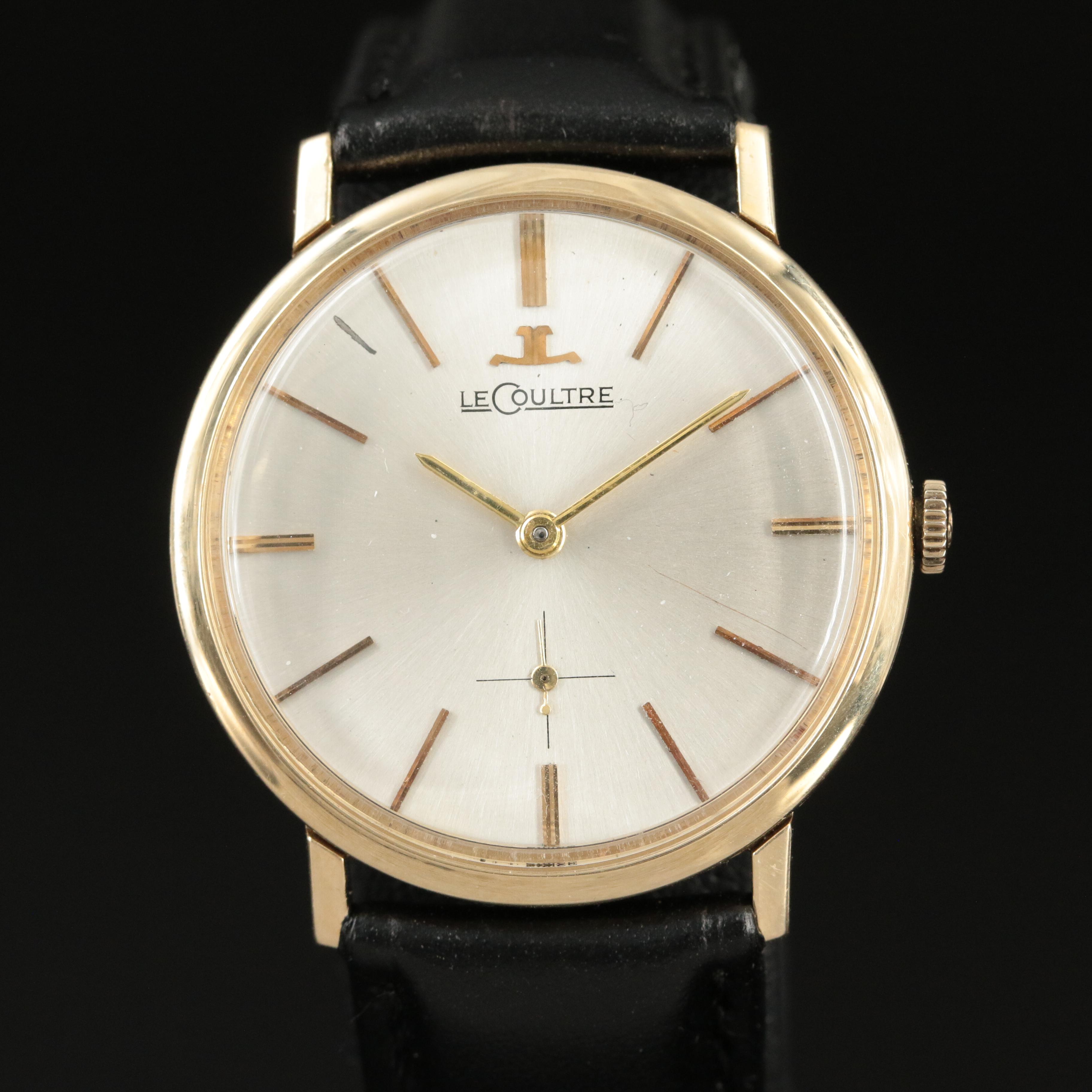 14K LeCoultre Manual Wind Watch