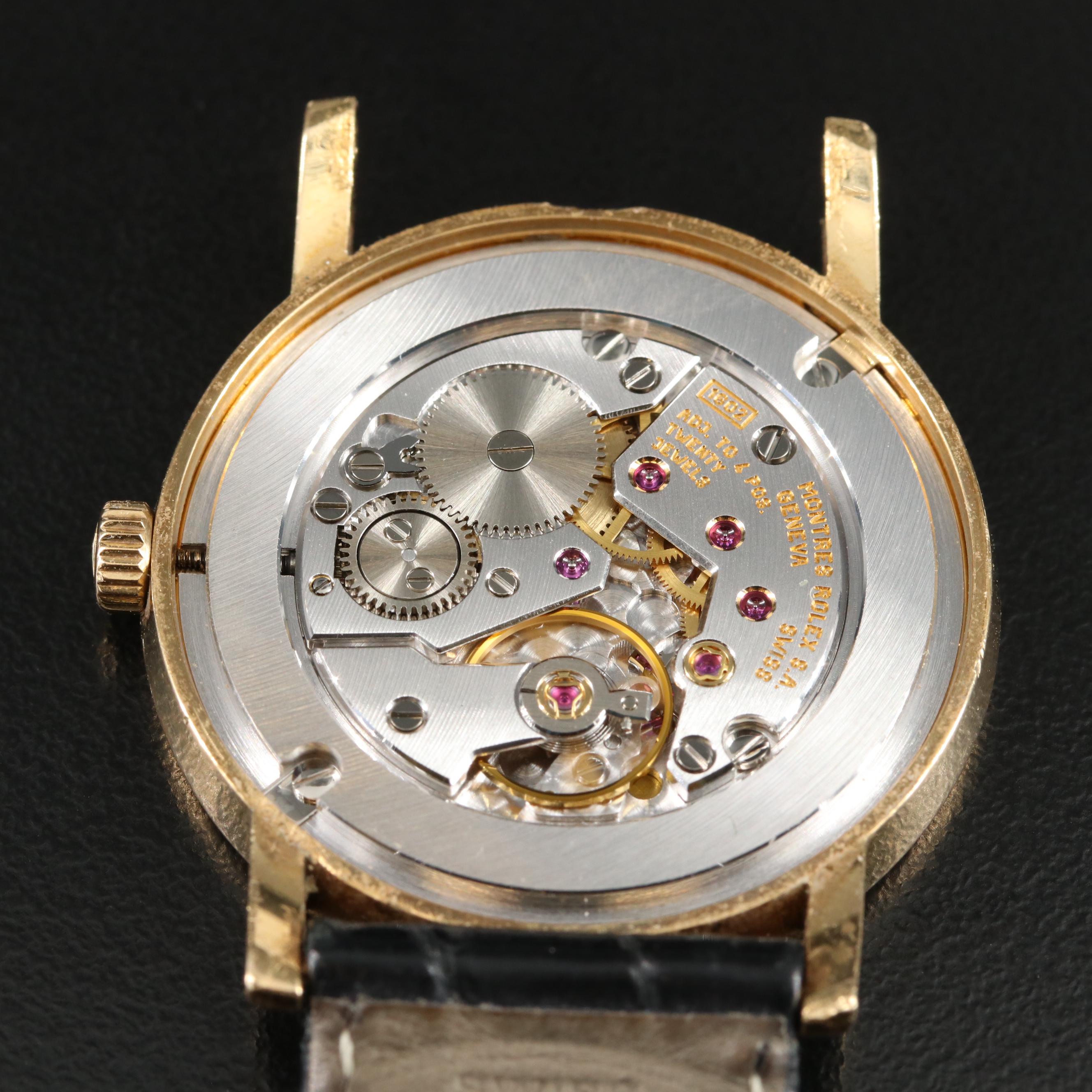 1990s 18K Rolex Cellini Classic Watch