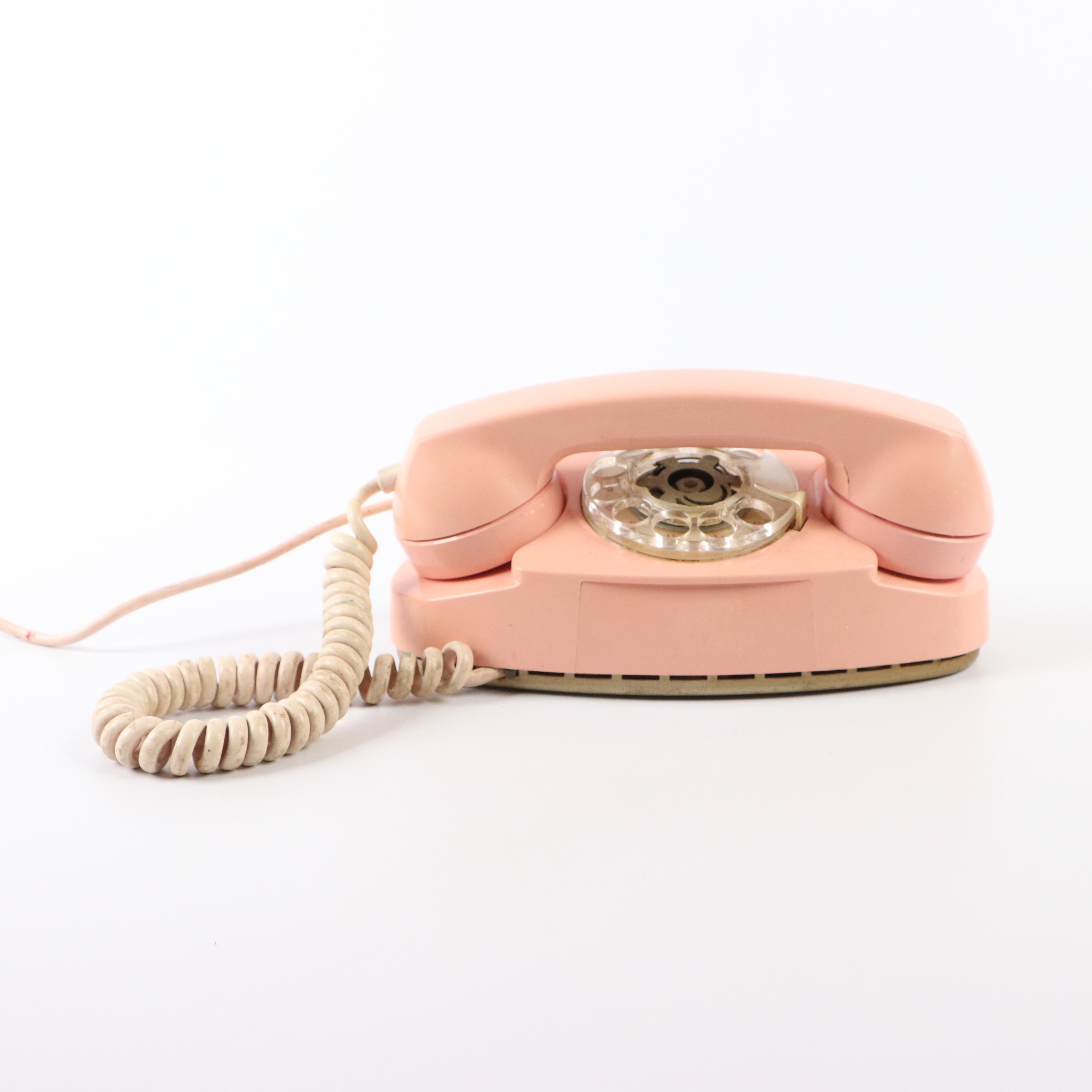 Ericsson "Ericofon" One Piece Telephone & Bell "Princess" Rotory Telephone