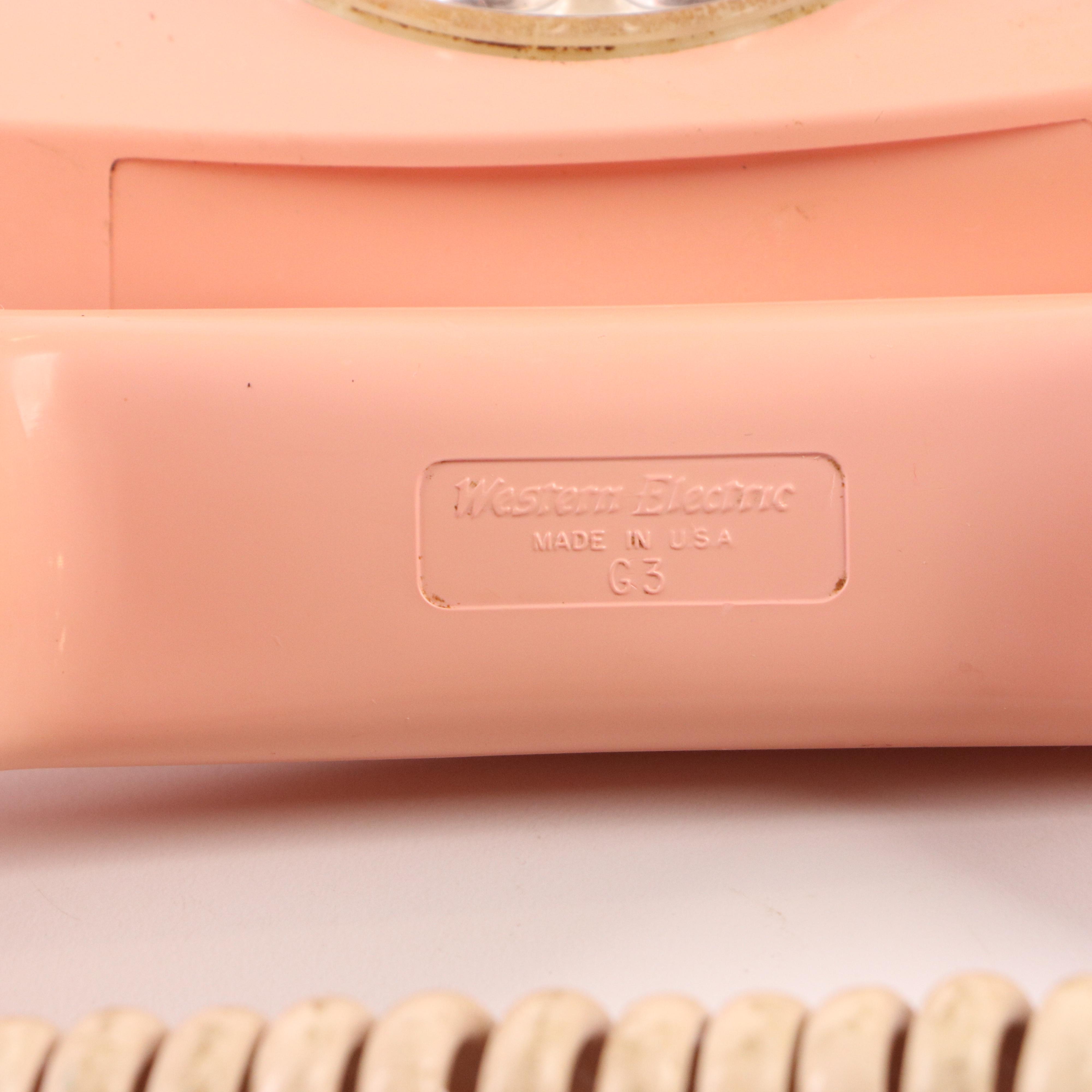 Ericsson "Ericofon" One Piece Telephone & Bell "Princess" Rotory Telephone