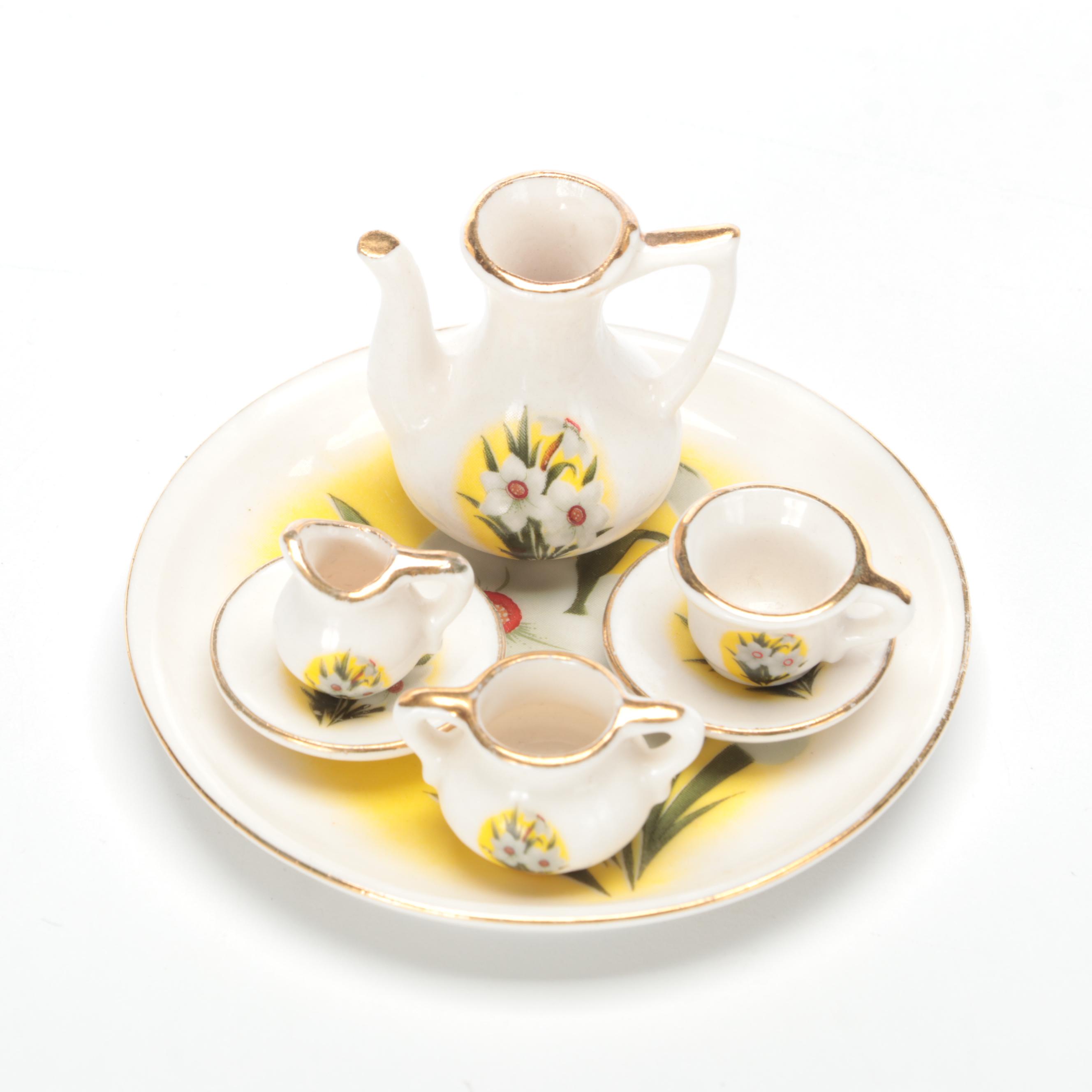 Wooden Doll House with Accessories