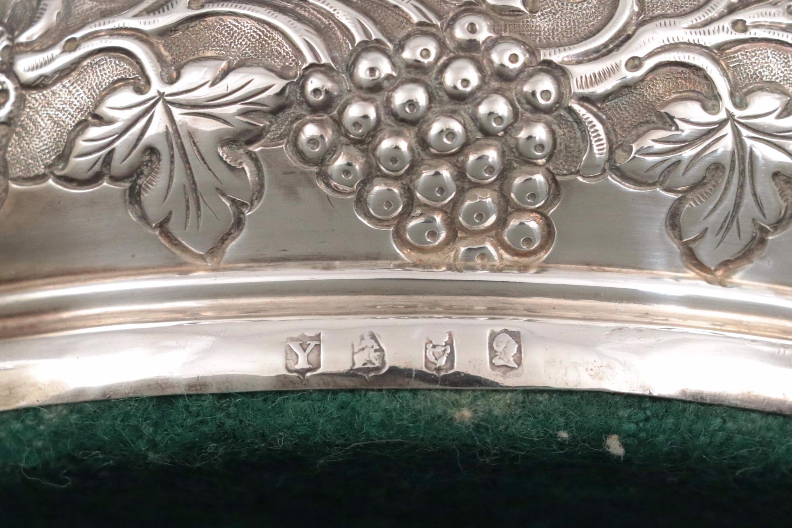 Edward Power and Edward Twy Sterling Silver Wine Coasters