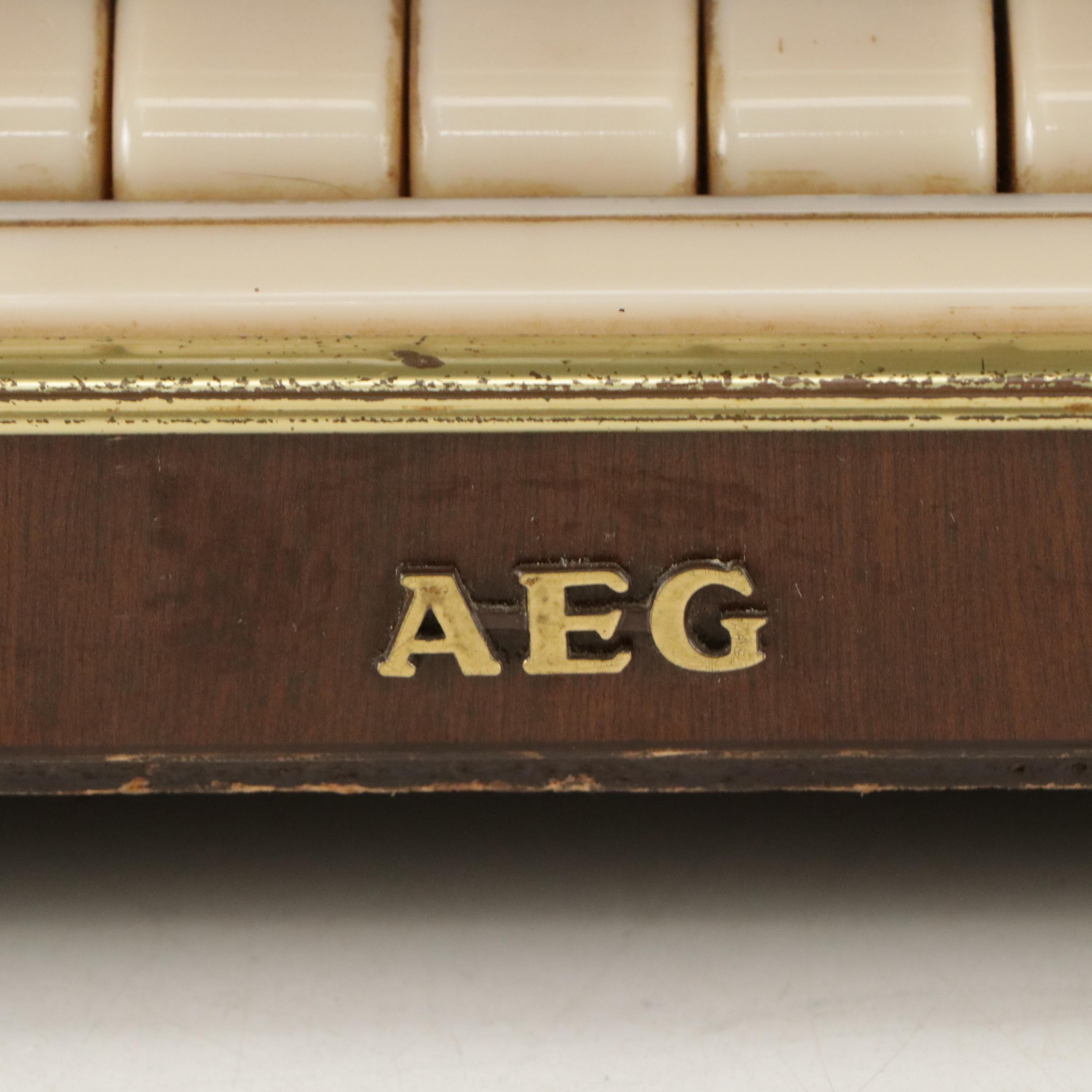 AEG West Germany "Super Harold"  Broadcast Receiver Radio, Mid-20th Century