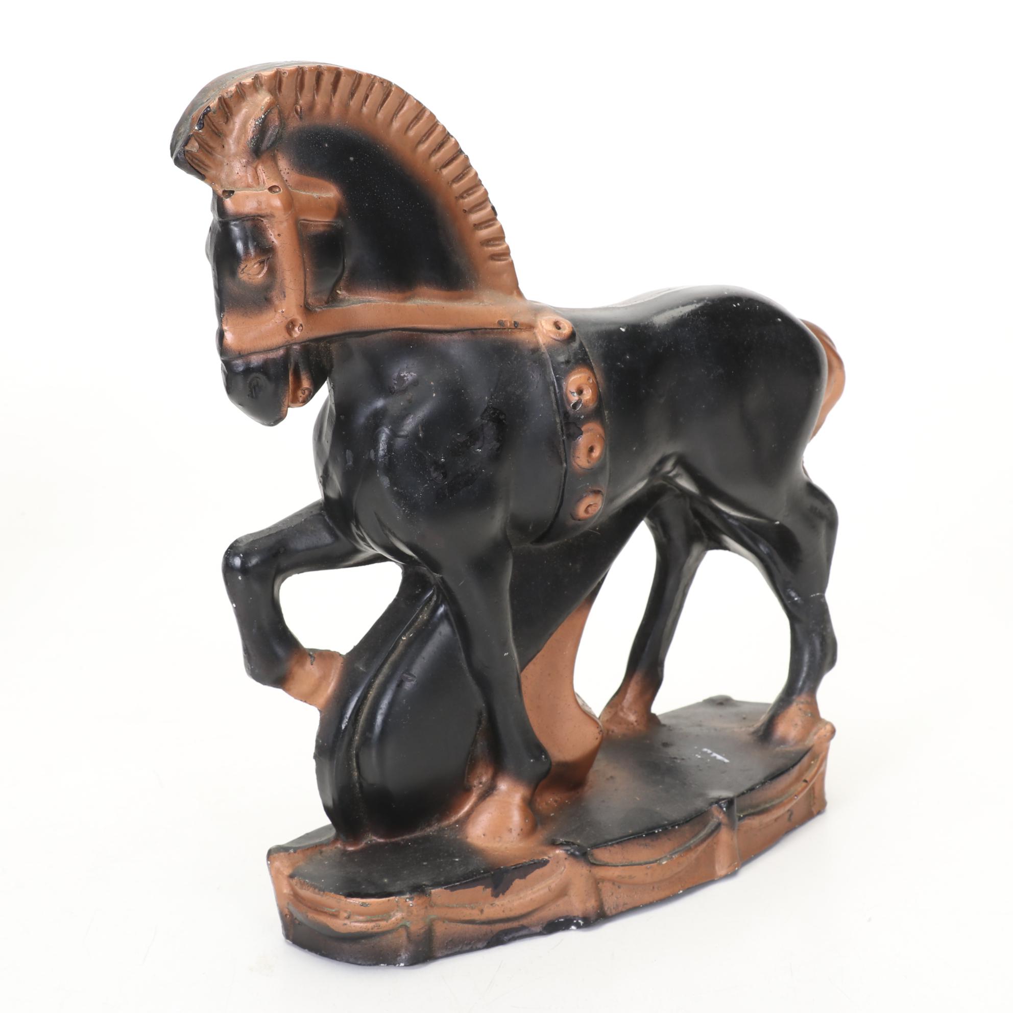 Global Figures and Decor Featuring King Kamehameha Poly Lava Souvenir Statue