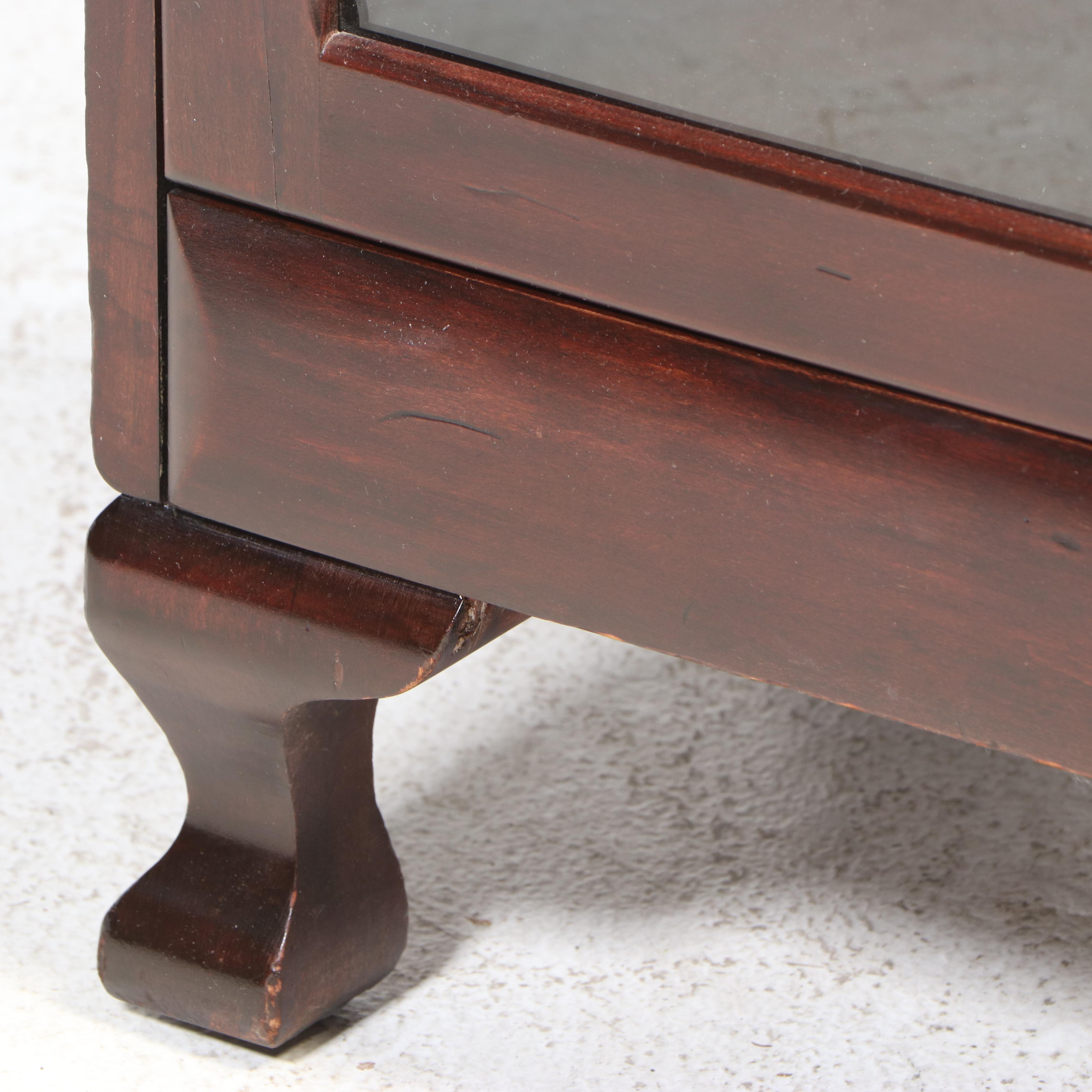 Stern Brothers Colonial Revival Mahogany-Stained Bookcase, Early 20th Century